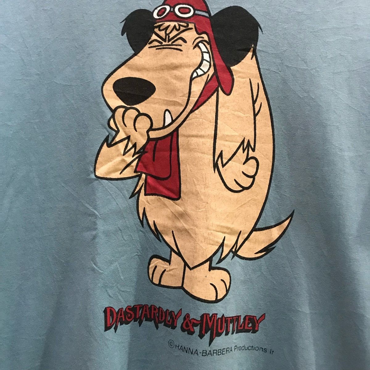 Fruit Of The Loom × Vintage DASTARDLY & MUTTLEY short Sleeve T-Shirts Size L Fits M Size US M / EU 48-50 / 2 - 5 Thumbnail