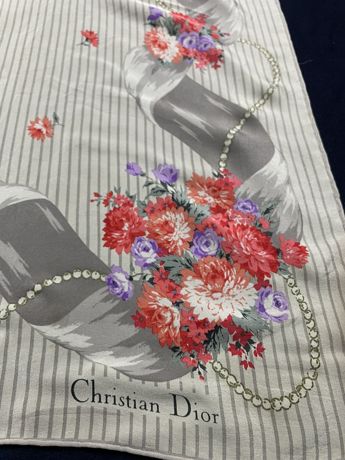 Other Christion Dior Silk Scarf Size ONE SIZE - 5 Thumbnail