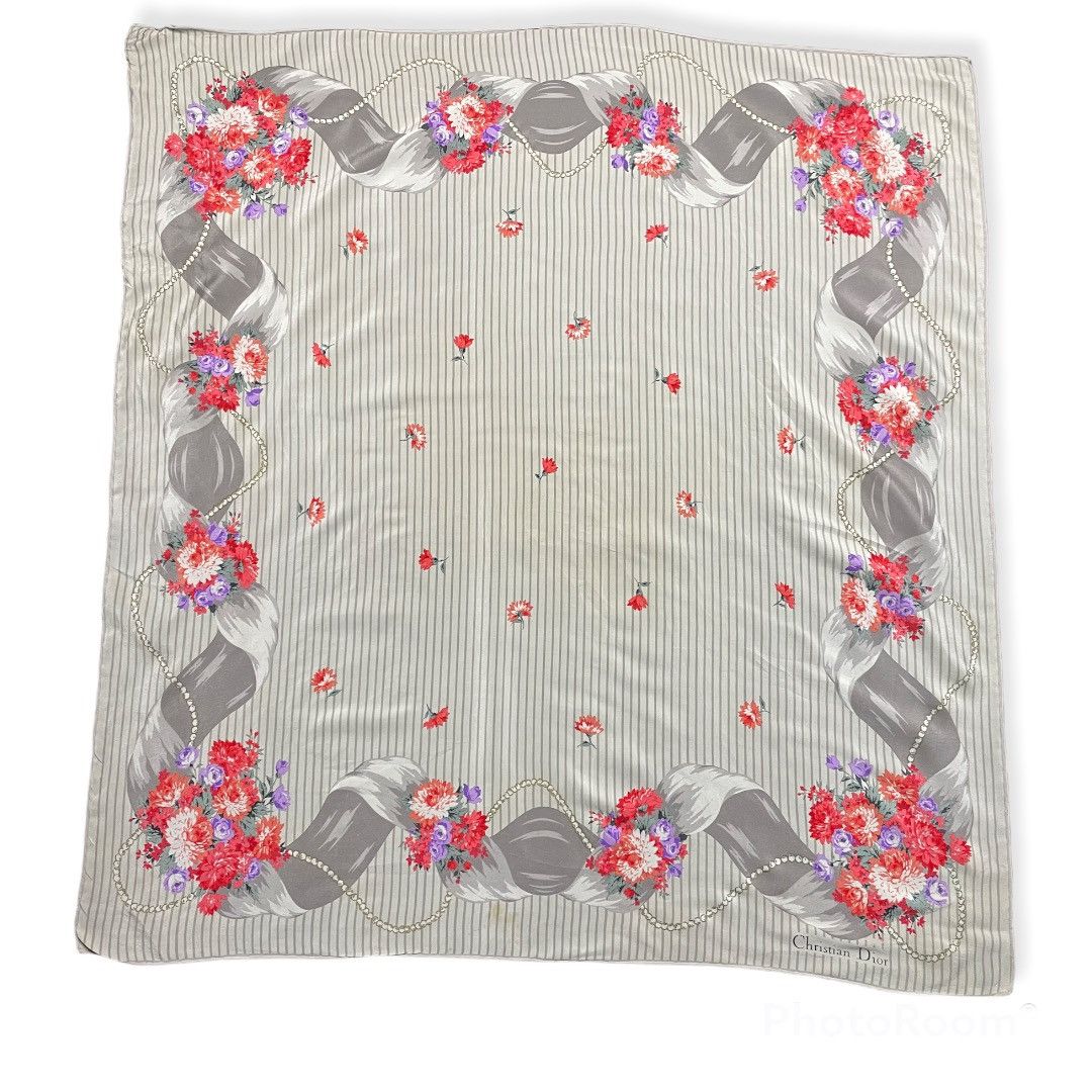 Other Christion Dior Silk Scarf Size ONE SIZE - 1 Thumbnail