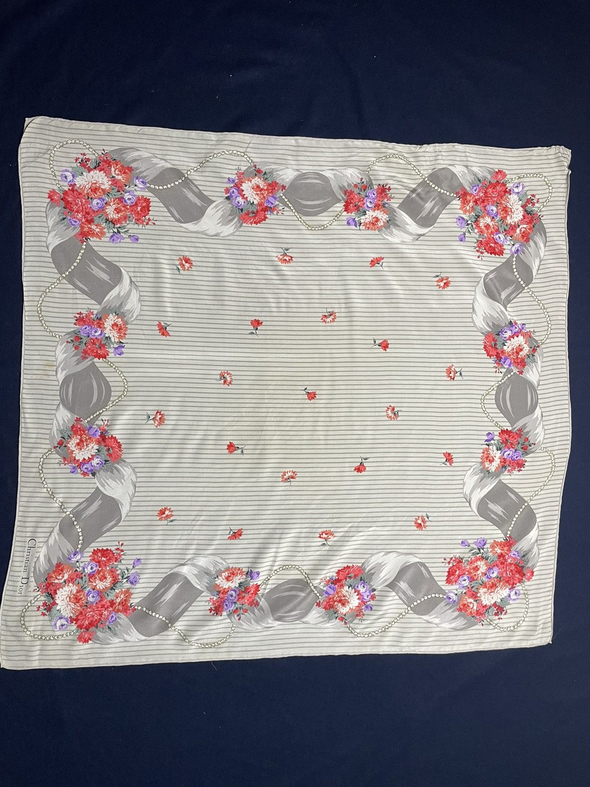 Other Christion Dior Silk Scarf Size ONE SIZE - 6 Thumbnail
