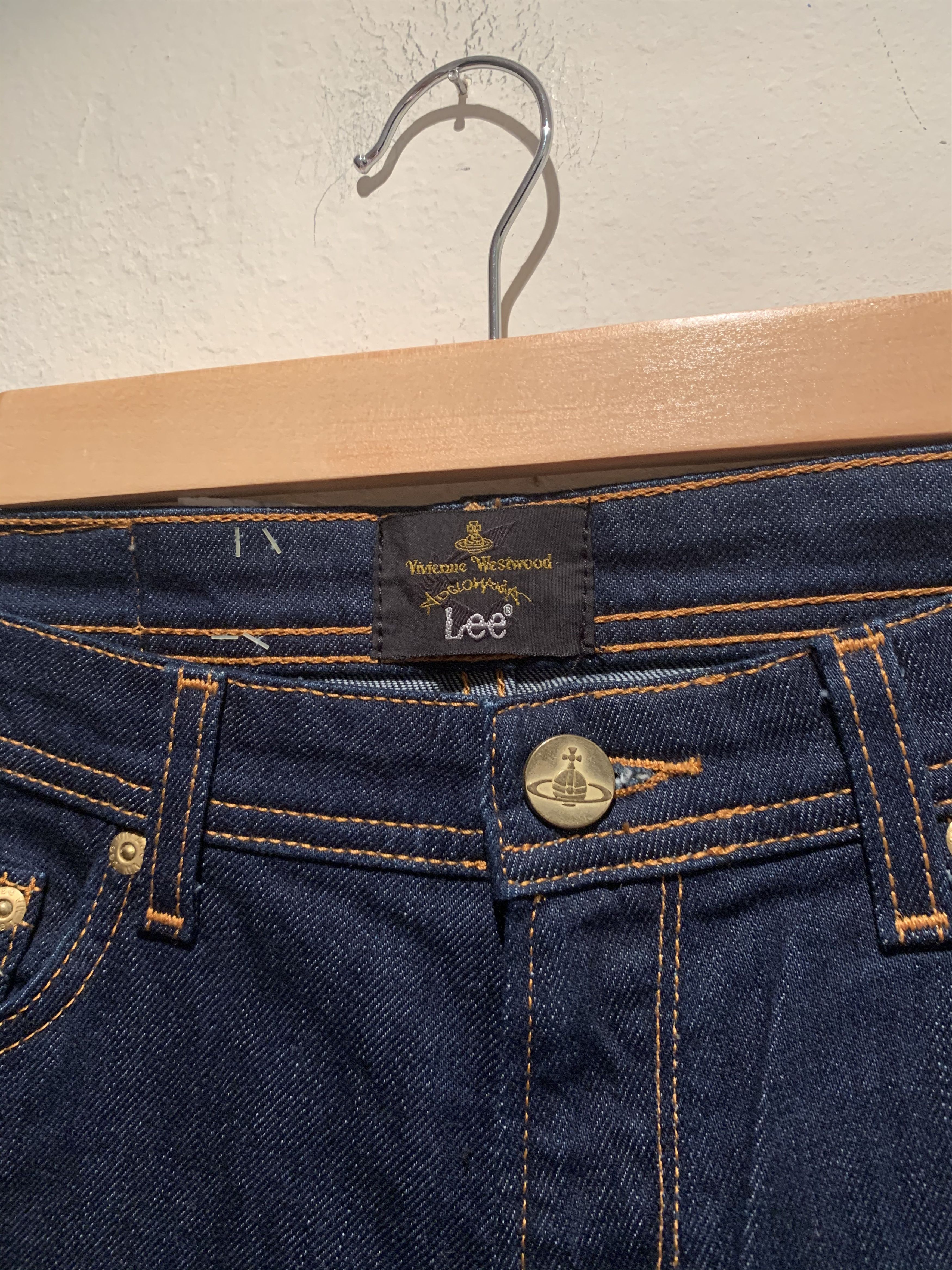 Lee × Vivienne Westwood *RARE* New Vintage Vivienne Westwood x Lee Anglomania Jeans Size 28" / US 6 / IT 42 - 7 Thumbnail