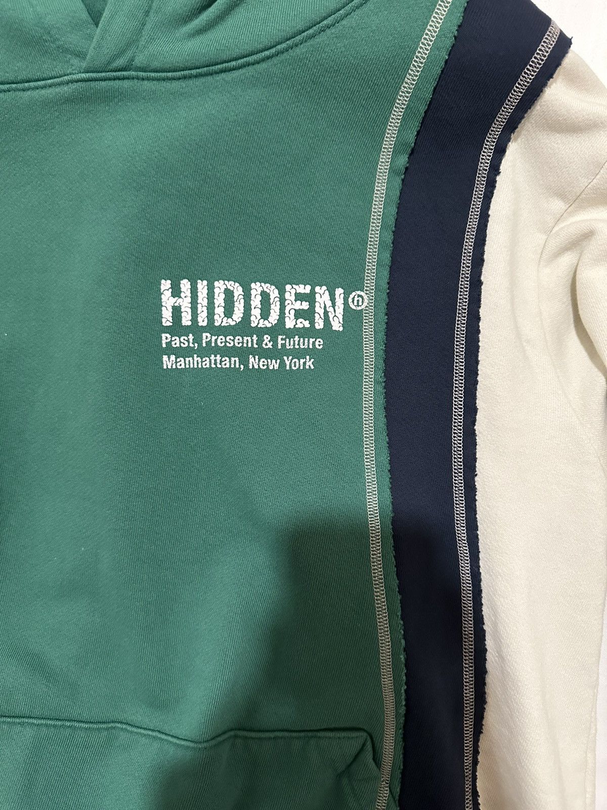 HIDDEN × Needles RARE HIDDEN NY x NEEDLES 5 Cuts Hoodie, Made in Japan, S Size US S / EU 44-46 / 1 - 2 Thumbnail