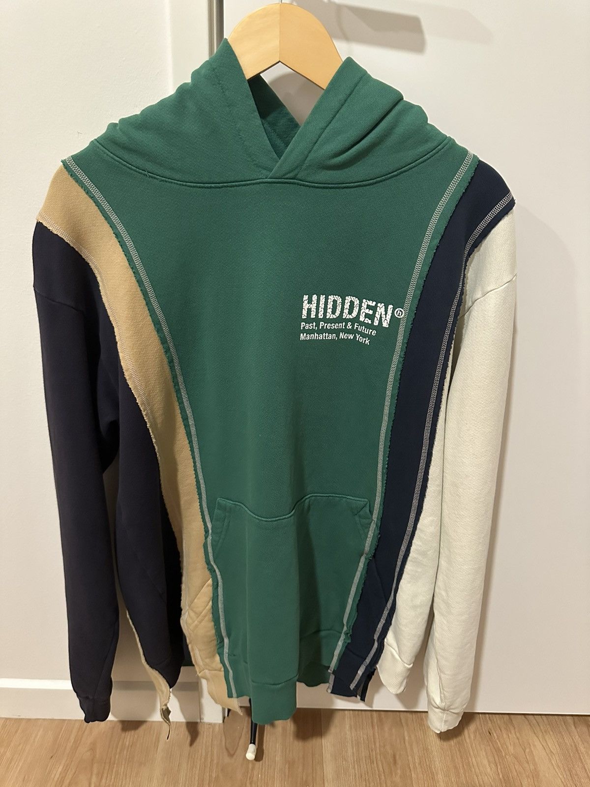HIDDEN × Needles RARE HIDDEN NY x NEEDLES 5 Cuts Hoodie, Made in Japan, S Size US S / EU 44-46 / 1 - 1 Thumbnail