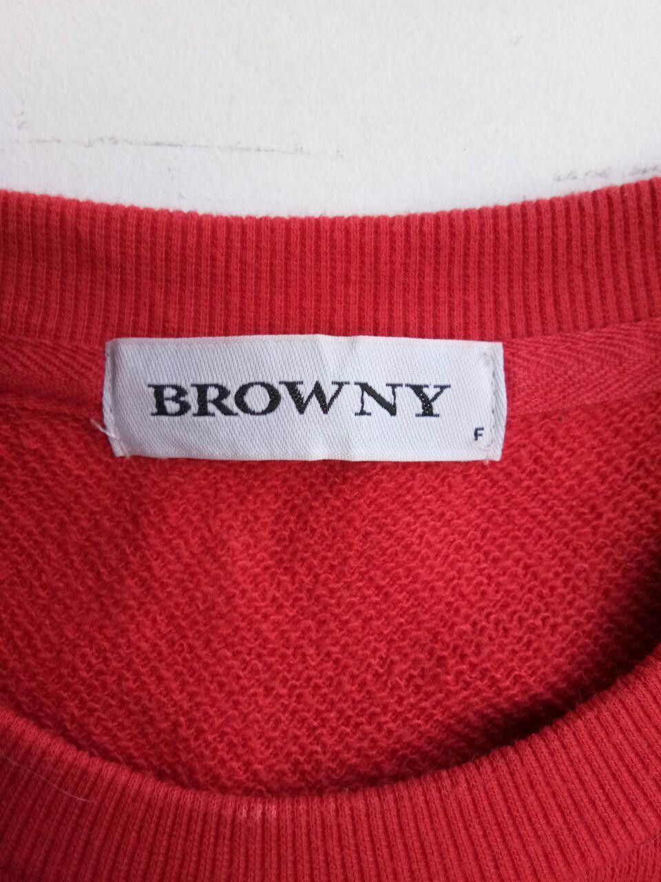 Other Vintage Browny We Like Study Sweatshirt Size US M / EU 48-50 / 2 - 3 Thumbnail