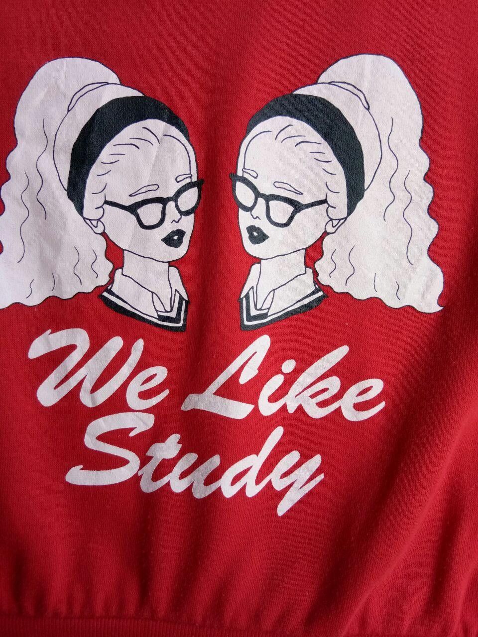 Other Vintage Browny We Like Study Sweatshirt Size US M / EU 48-50 / 2 - 4 Thumbnail