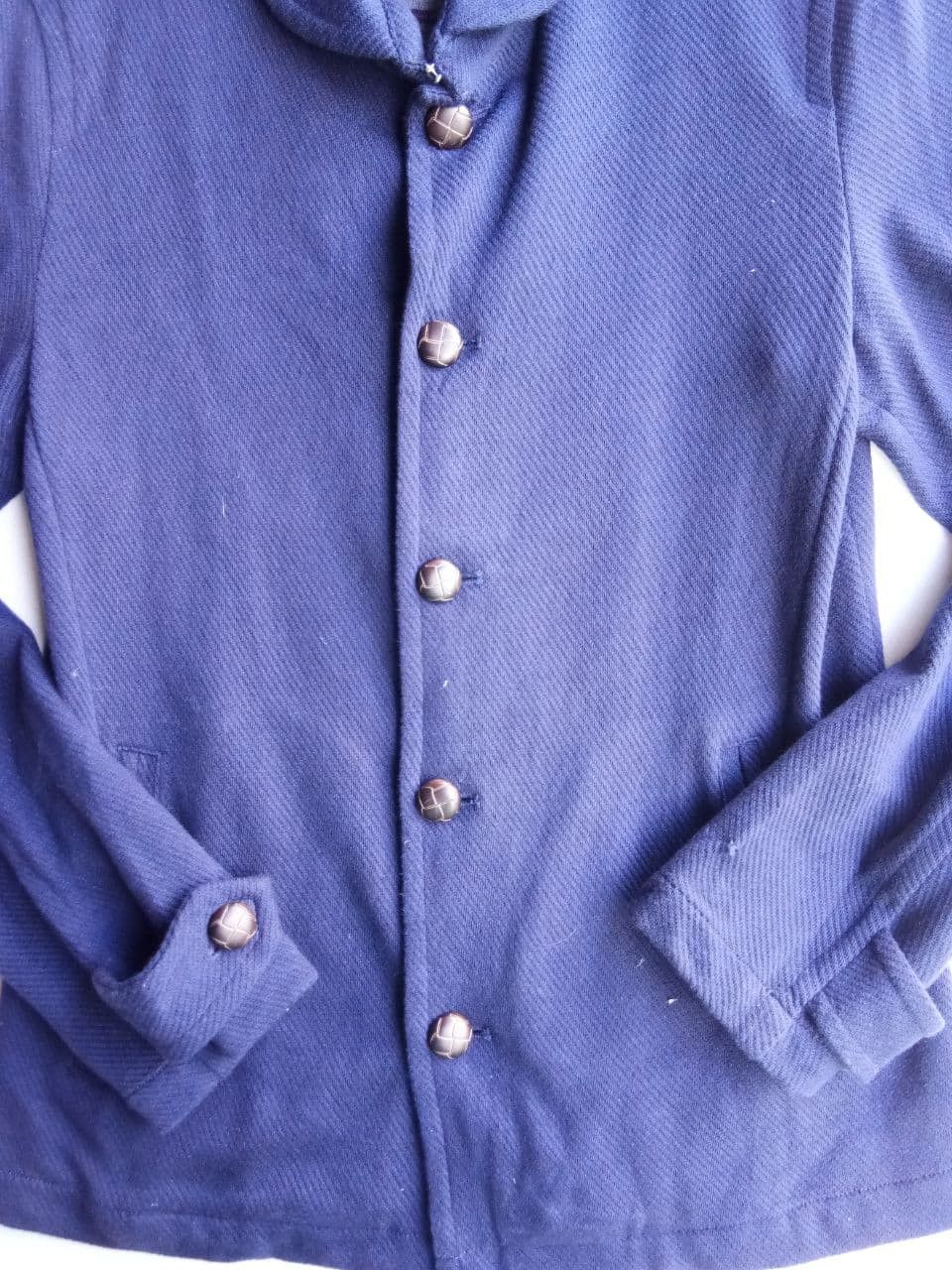 Designer × Vintage Button Up Simple Fashion Cardigan Size US S / EU 44-46 / 1 - 4 Thumbnail