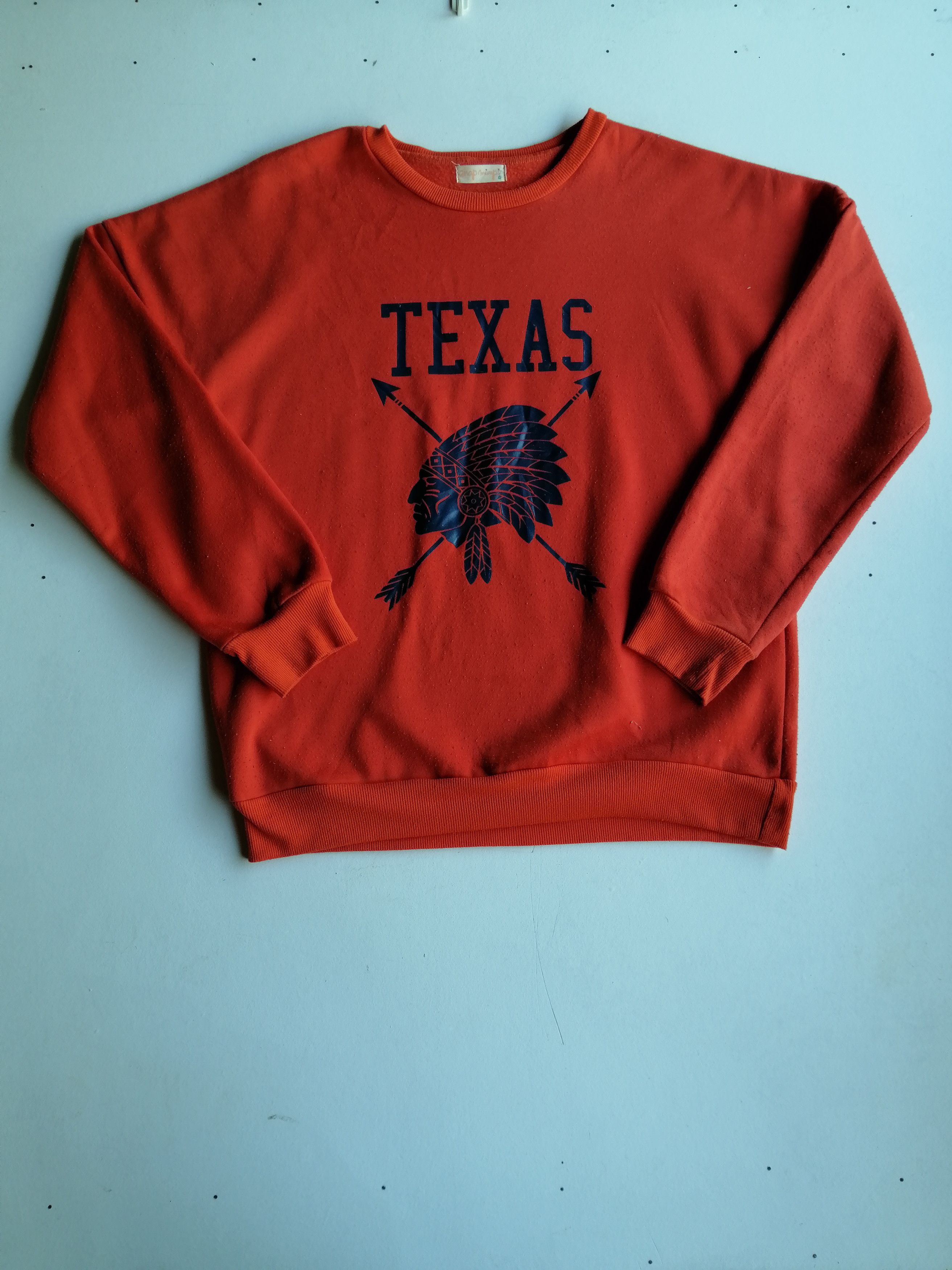 Designer × Vintage Vintage Anap Mimpi Texas Big Logo Sweatshirt Size US XL / EU 56 / 4 - 1 Thumbnail