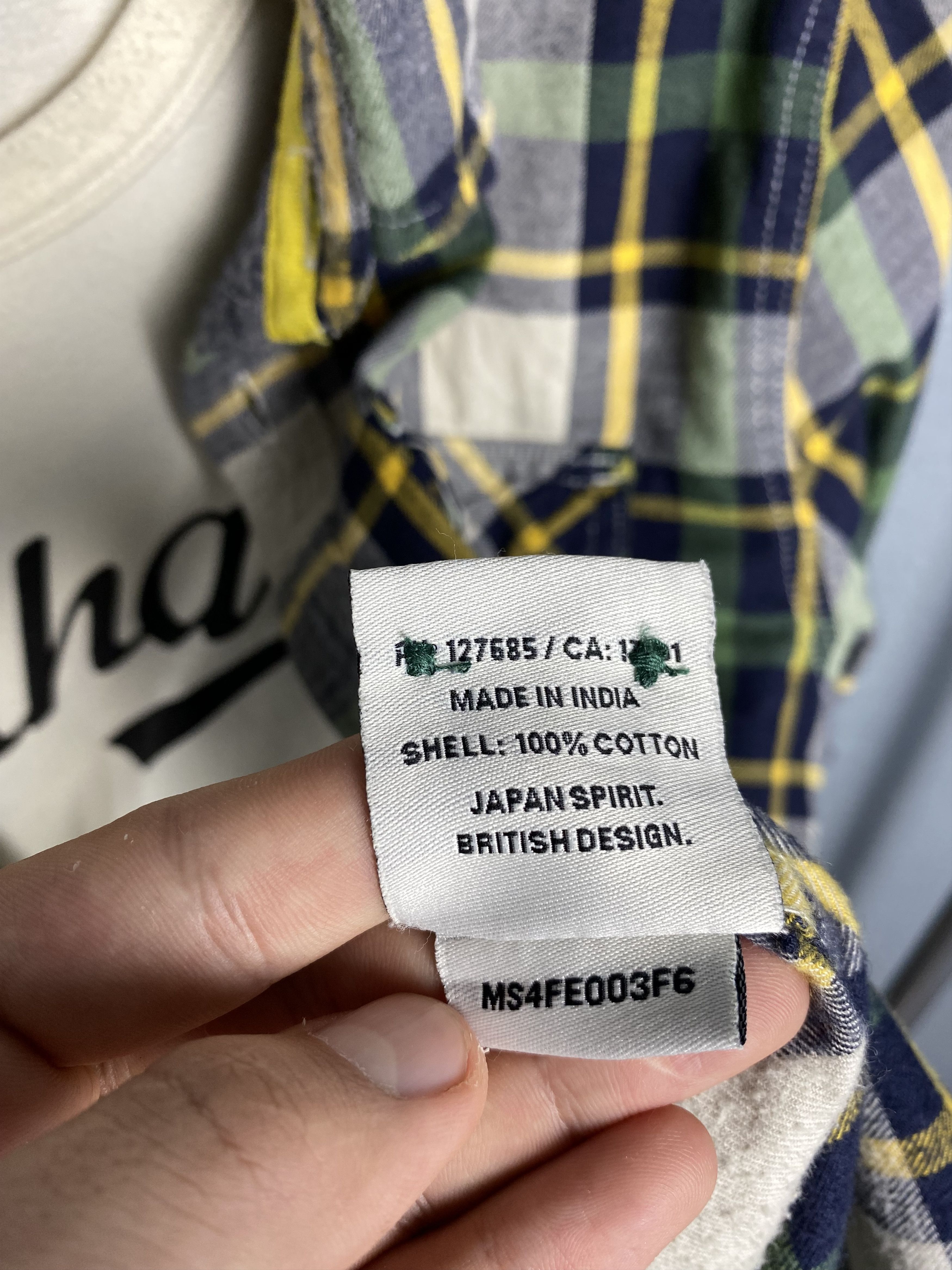 Flannel Vintage Superdry Flannel Shirt Travis style Size US L / EU 52-54 / 3 - 6 Thumbnail