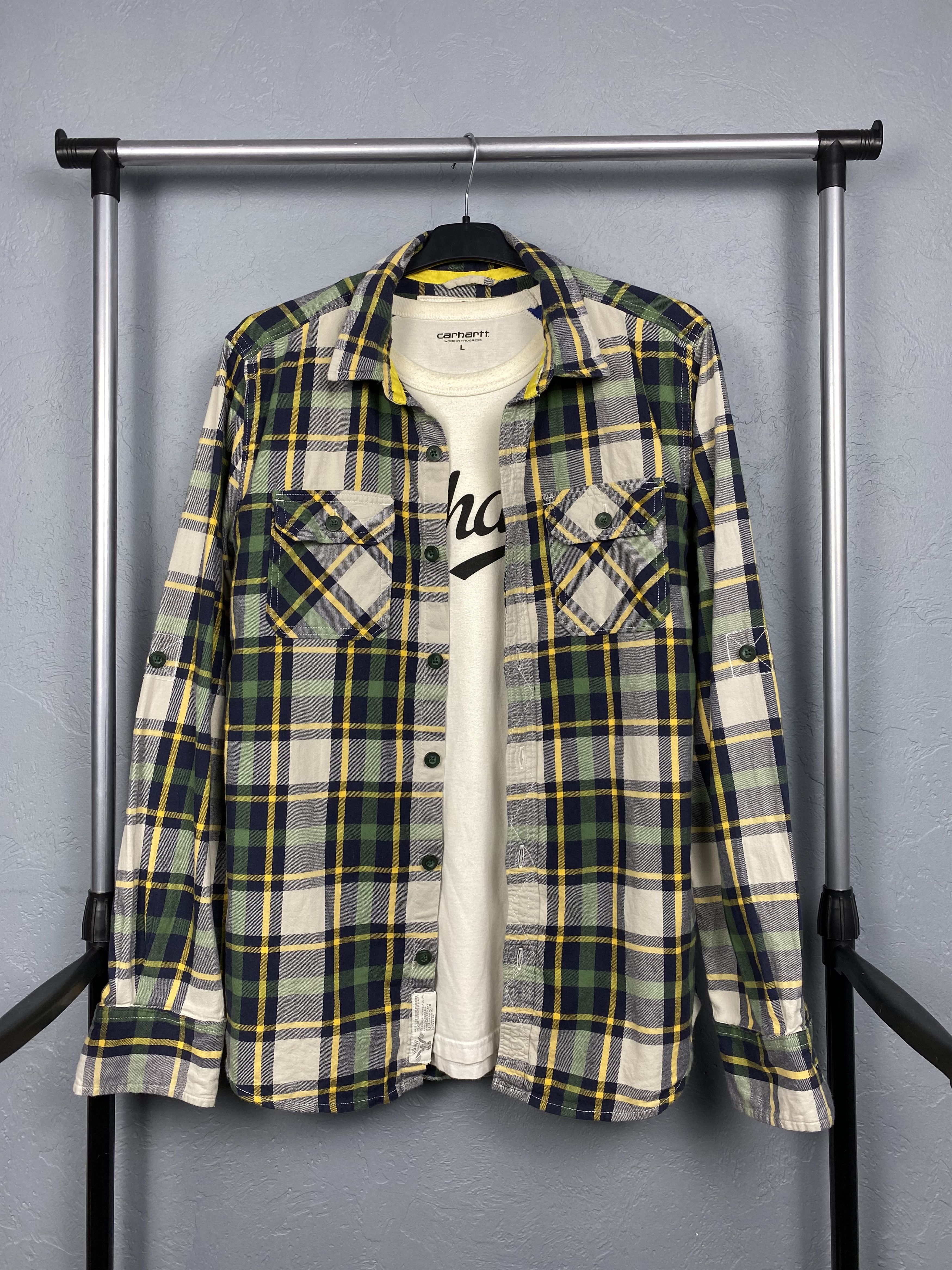 Flannel Vintage Superdry Flannel Shirt Travis style Size US L / EU 52-54 / 3 - 1 Thumbnail