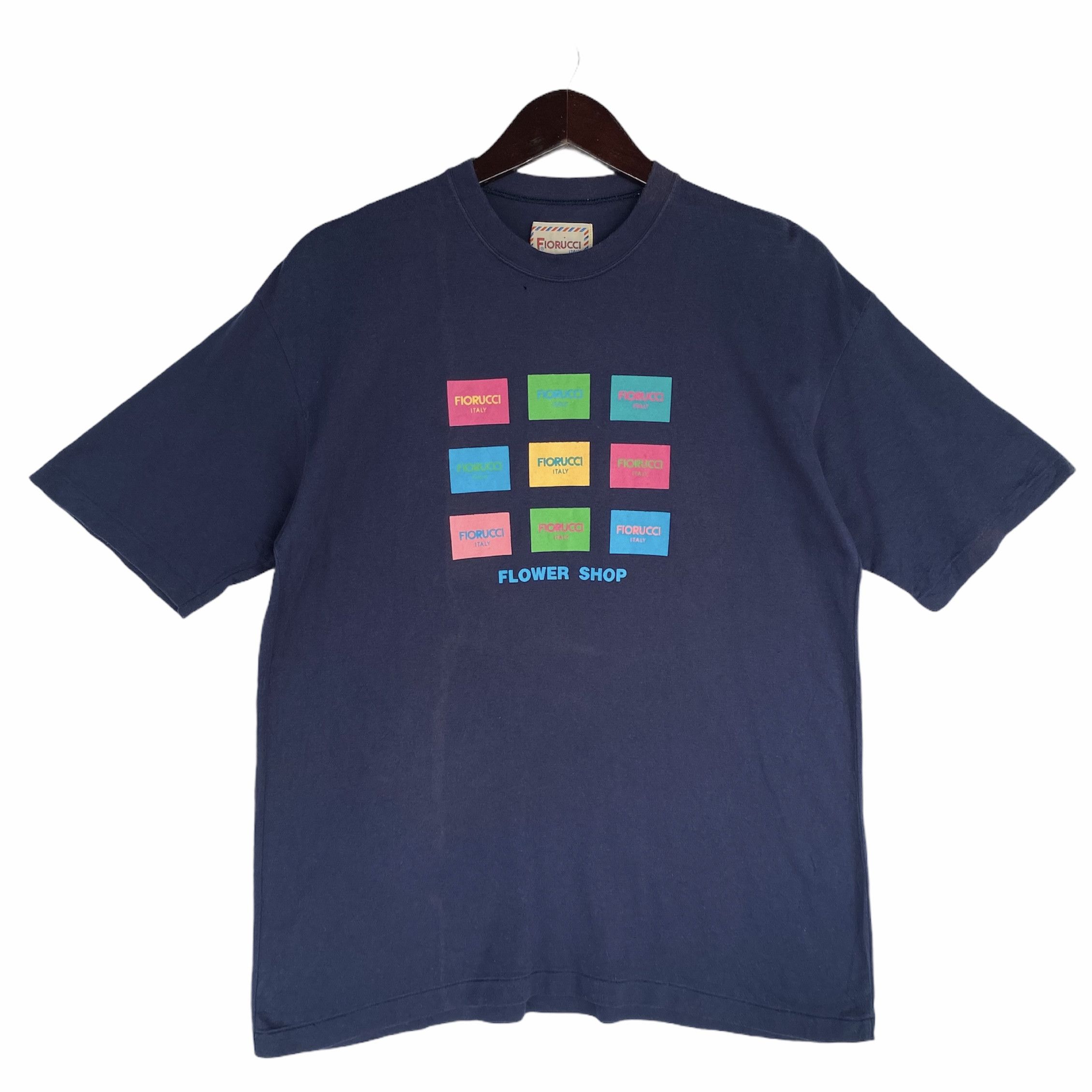 Fiorucci VINTAGE FIORUCCI Italy flower shop tee shirt Size US M / EU 48-50 / 2 - 1 Thumbnail