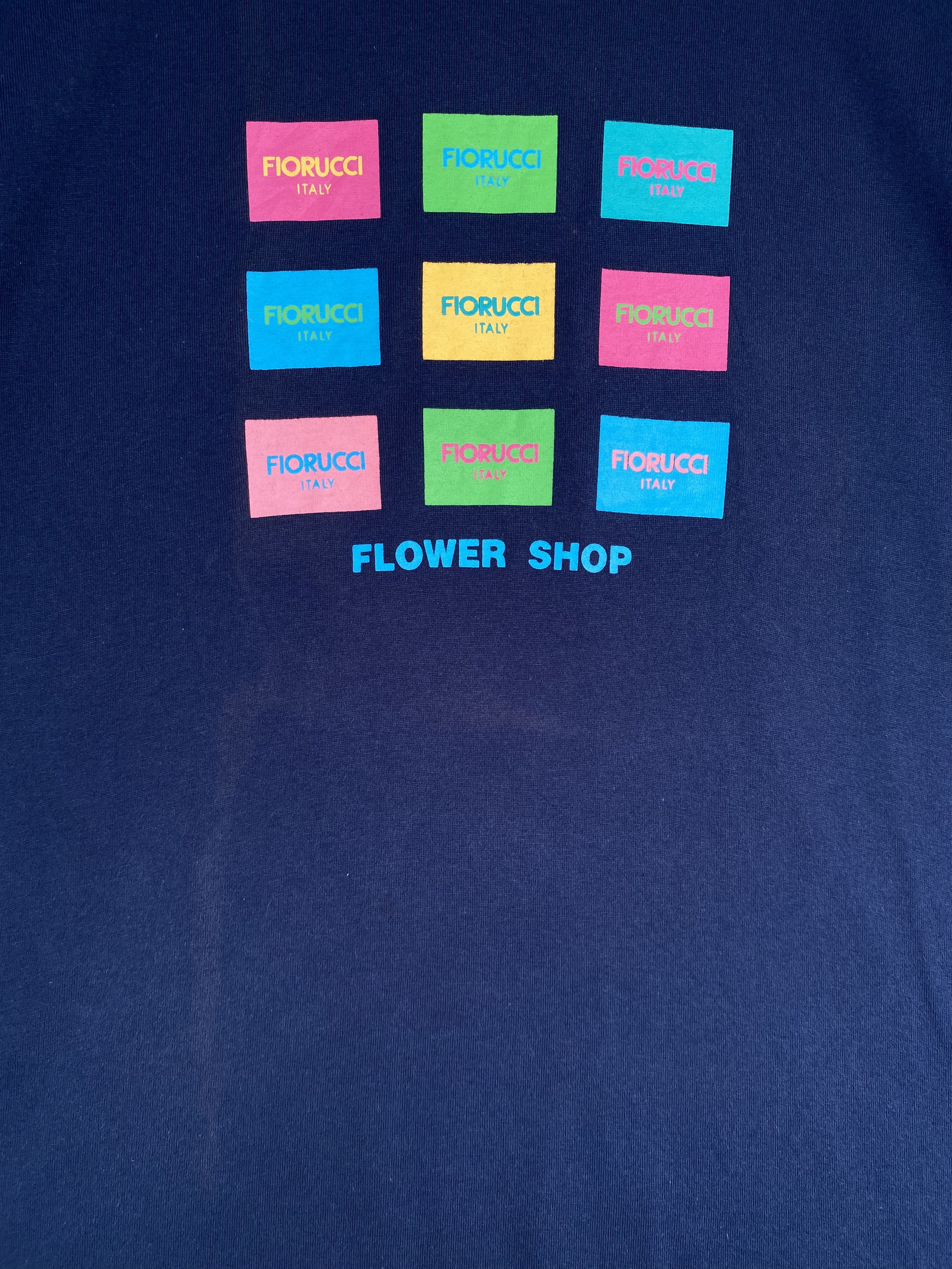 Fiorucci VINTAGE FIORUCCI Italy flower shop tee shirt Size US M / EU 48-50 / 2 - 5 Thumbnail