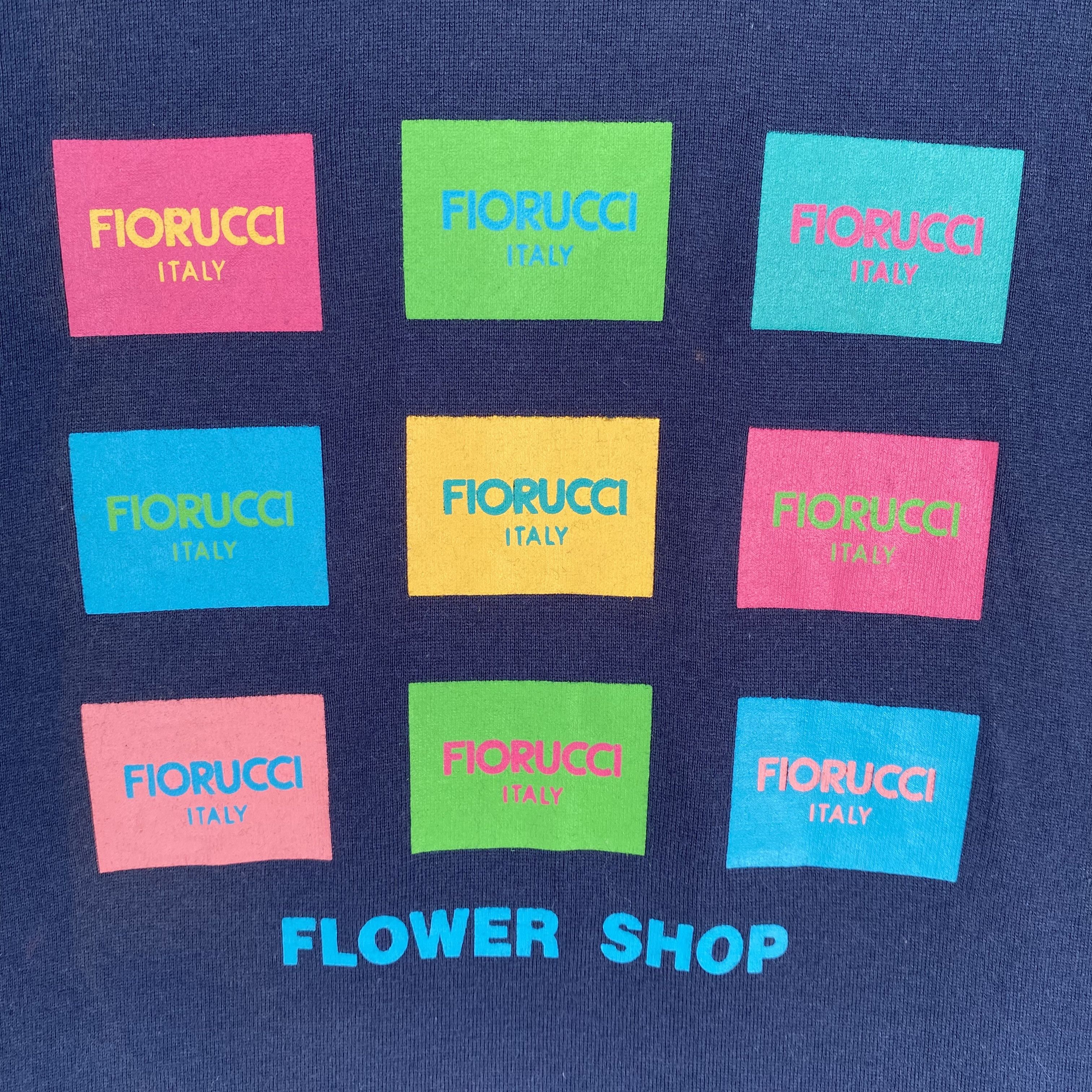 Fiorucci VINTAGE FIORUCCI Italy flower shop tee shirt Size US M / EU 48-50 / 2 - 4 Thumbnail