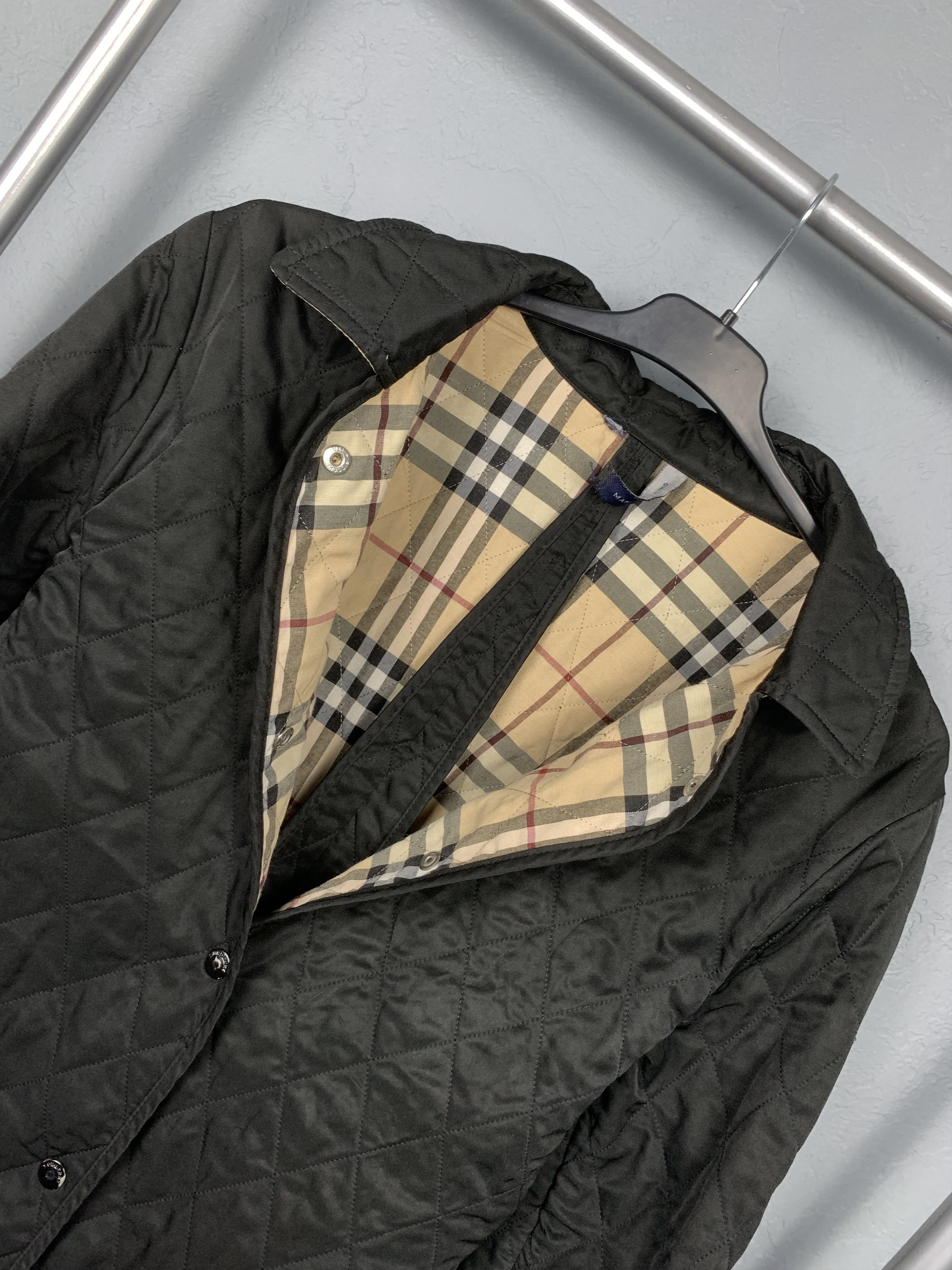 Burberry Burberry Quilted Nova Check Jacket MADE IN ENGLAND Size M / US 6-8 / IT 42-44 - 2 Thumbnail