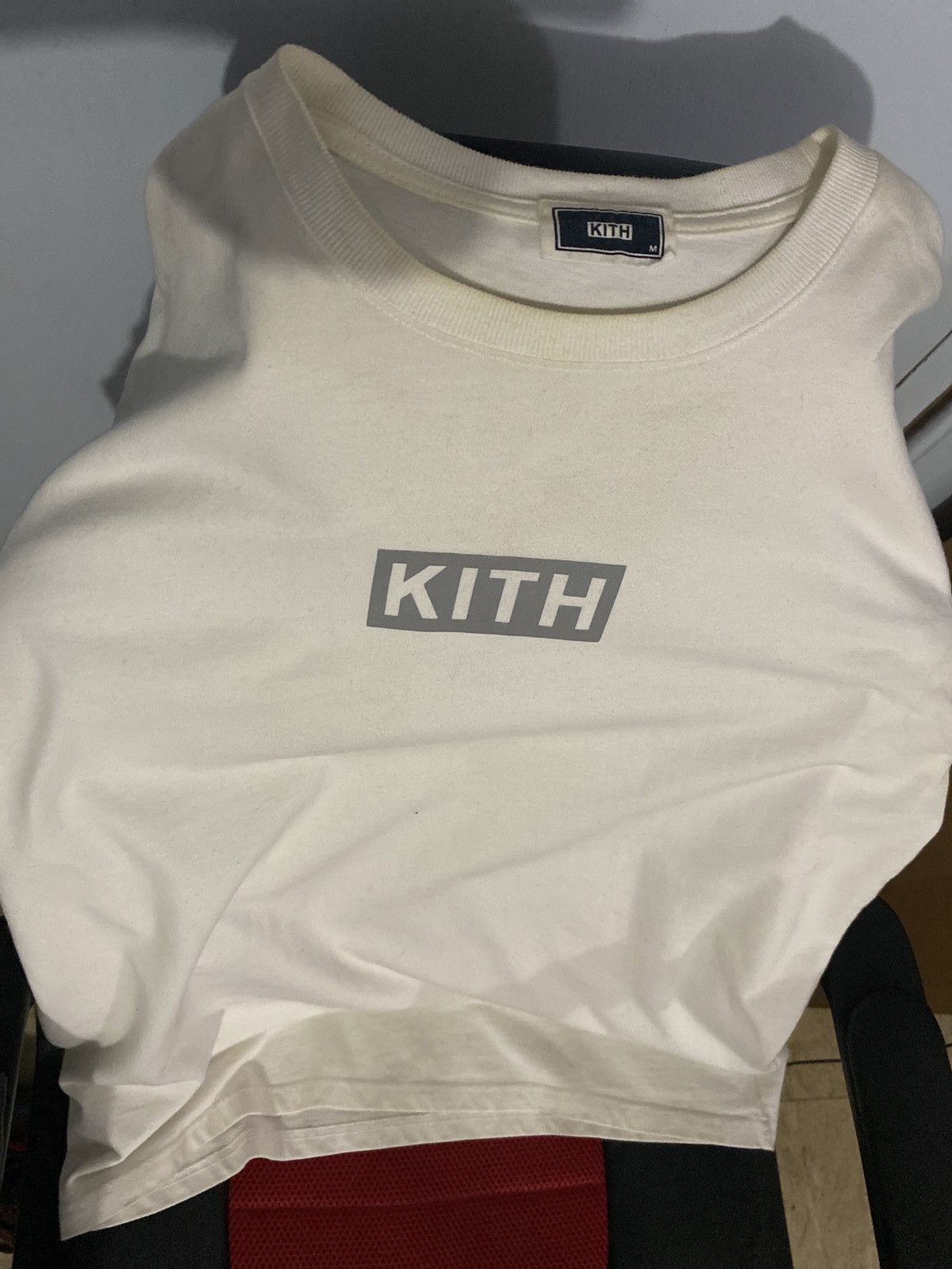Kith long sleeve reflective logo