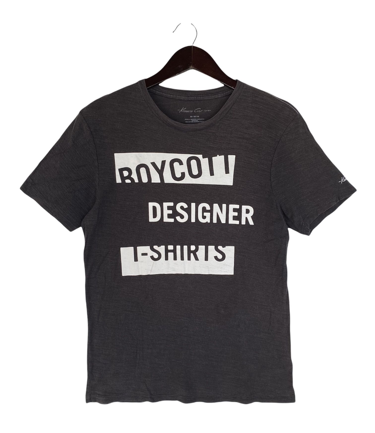 Kenneth Cole 💥KENNETH COLE designer brand tee shirt Size US XS / EU 42 / 0 - 1 Thumbnail