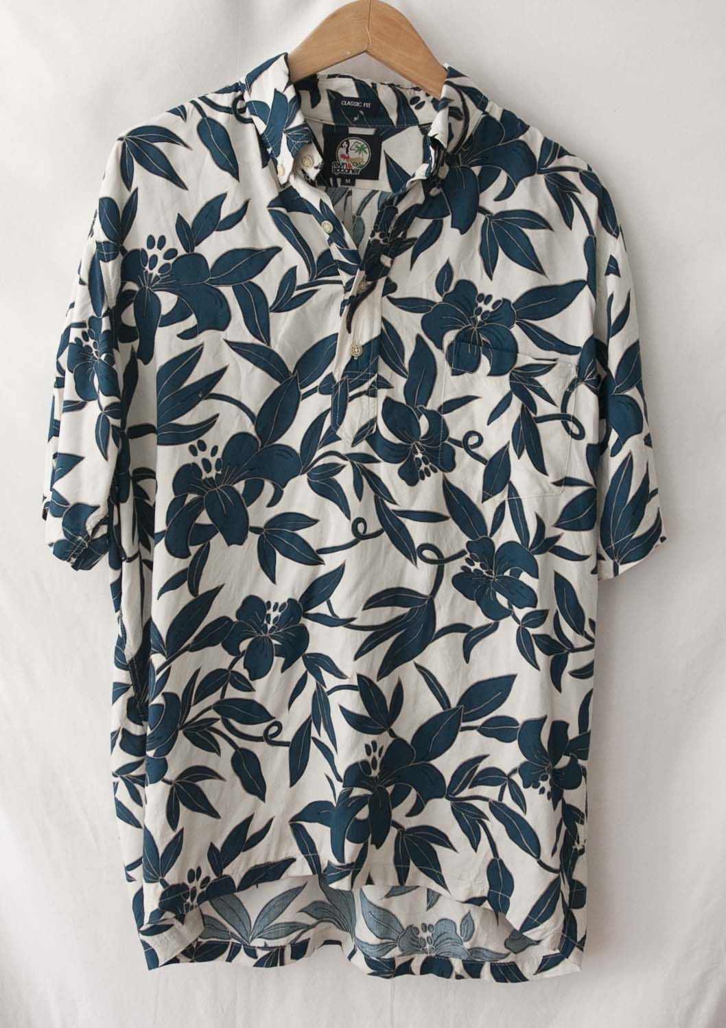 Reyn Spooner Reyn Spooner Shirt 100% Rayon Floral Classic Fit Size M Size US M / EU 48-50 / 2 - 1 Thumbnail
