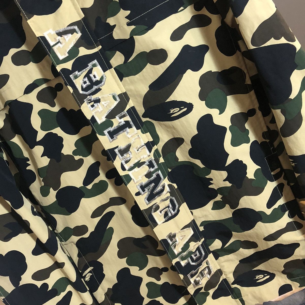 Bape Coach Rain Jacket First Yellow Camo Size US L / EU 52-54 / 3 - 2 Thumbnail