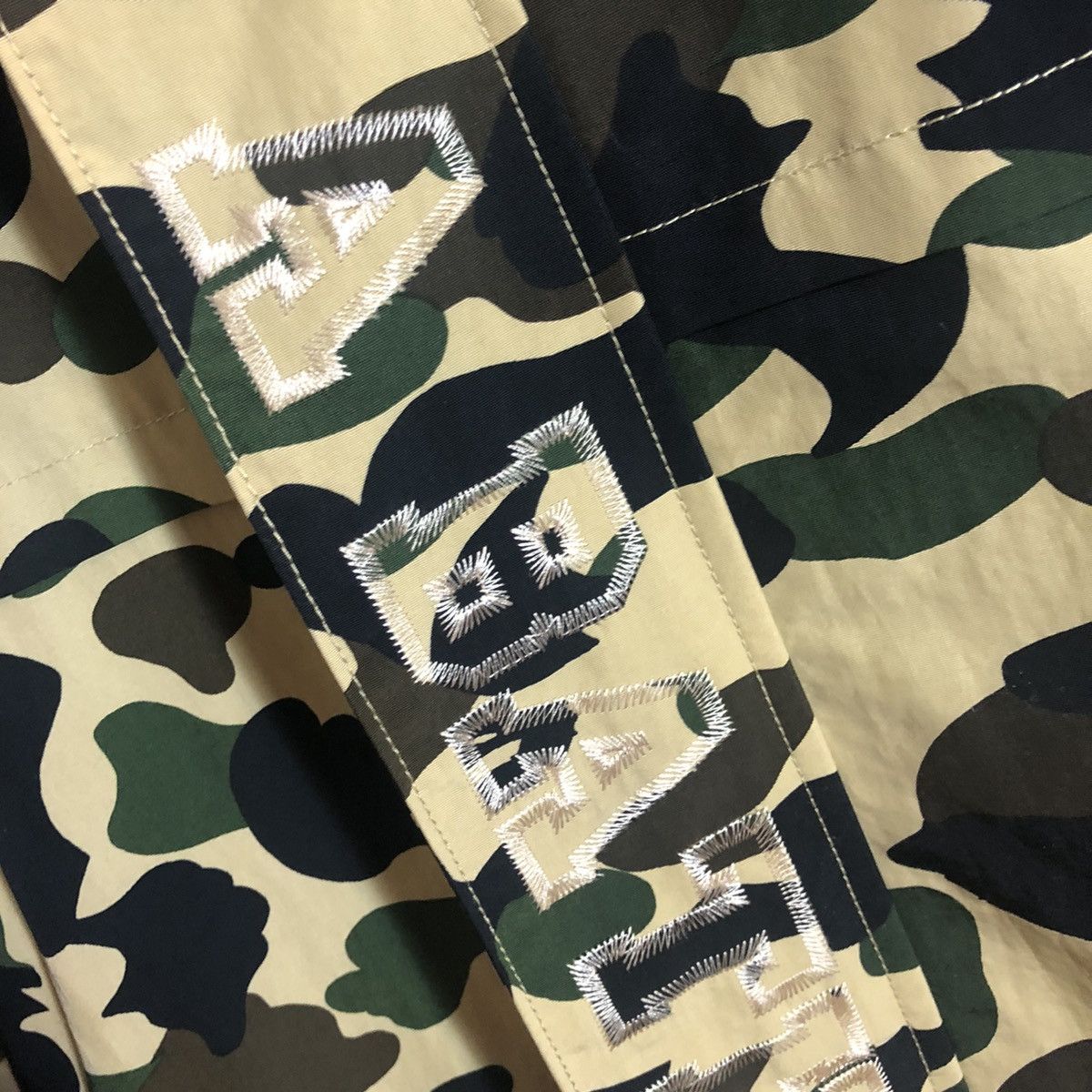 Bape Coach Rain Jacket First Yellow Camo Size US L / EU 52-54 / 3 - 3 Thumbnail