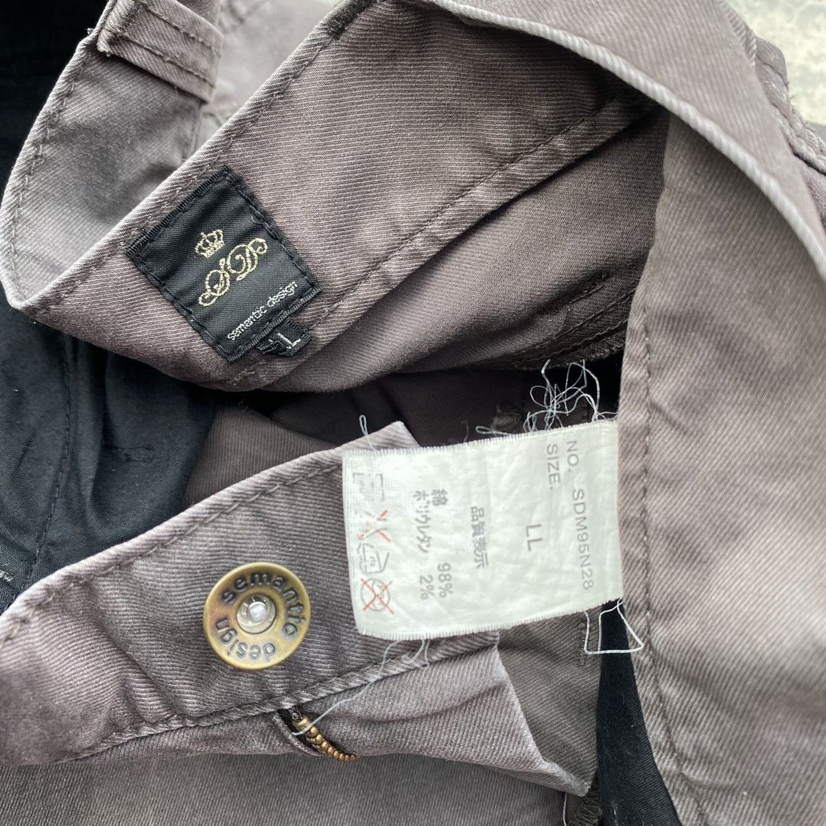 semanticdesign Semantic Design faded cargo Size US 34 / EU 50 - 9 Thumbnail