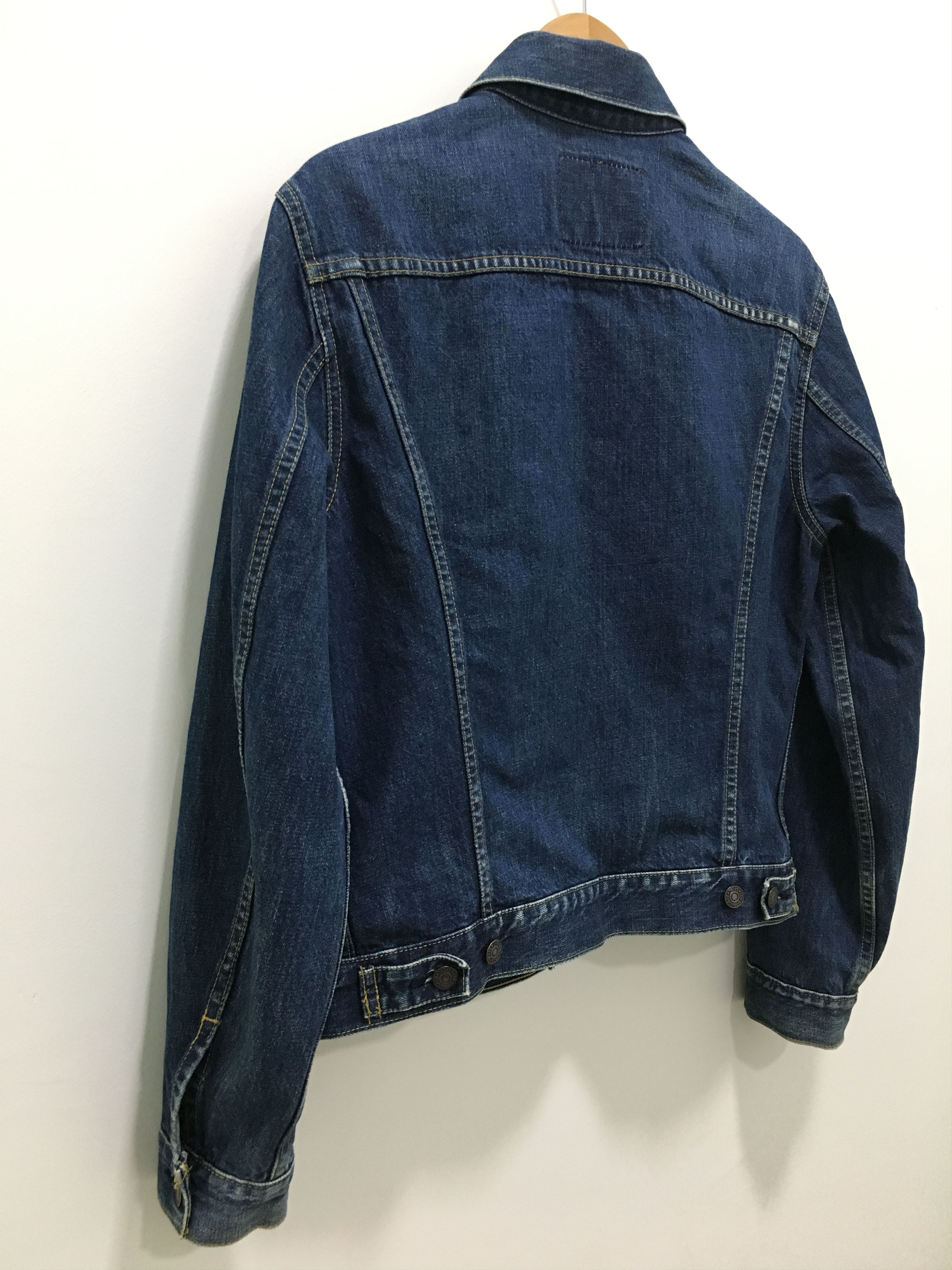 Vintage 90s Japan Levi's Trucker Denim Jacket 71557 Model
