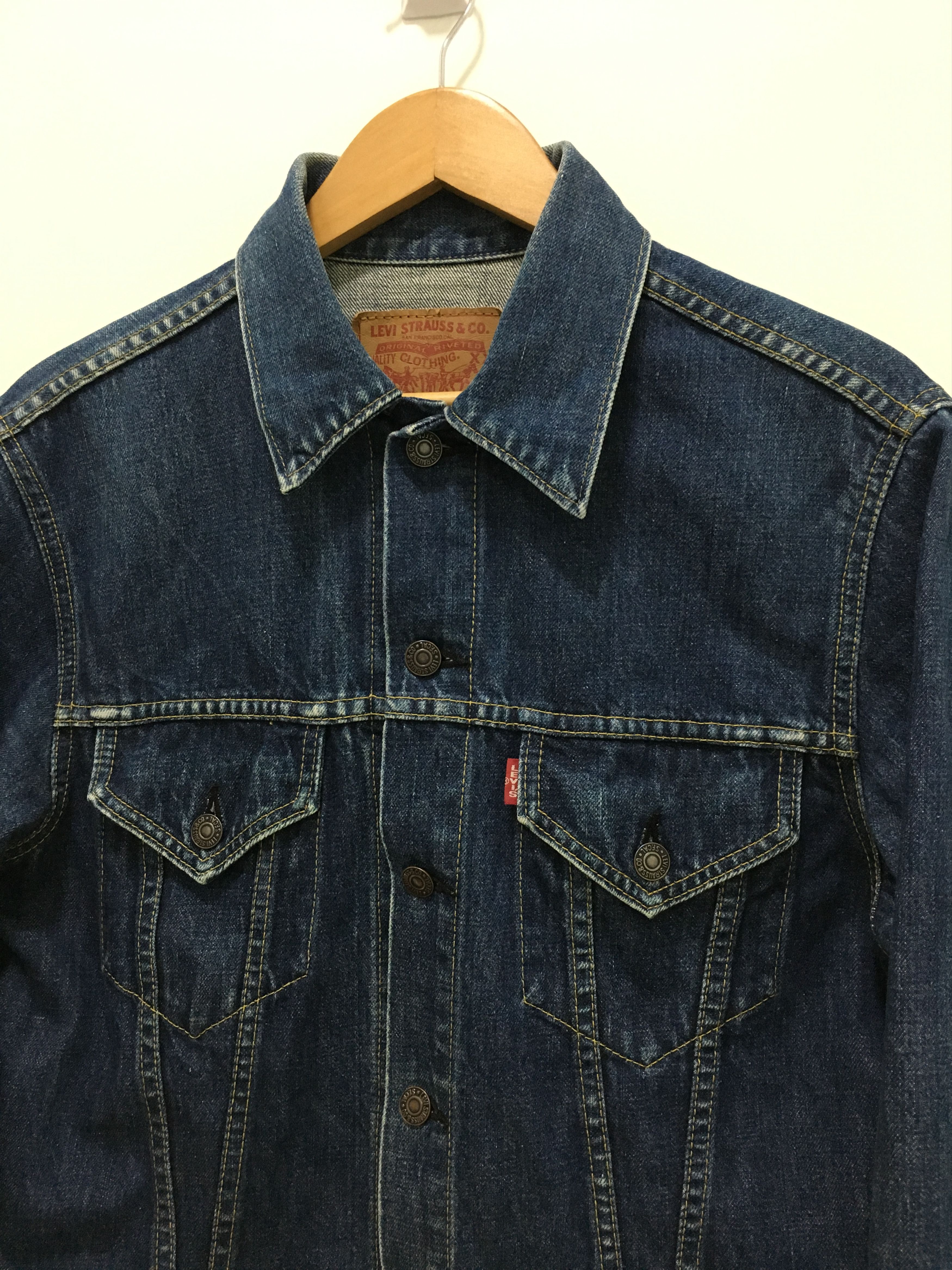 LEVI’S / 90's 71557 557XX denim jacket LVC 90s Levi's 71557 type 3 
