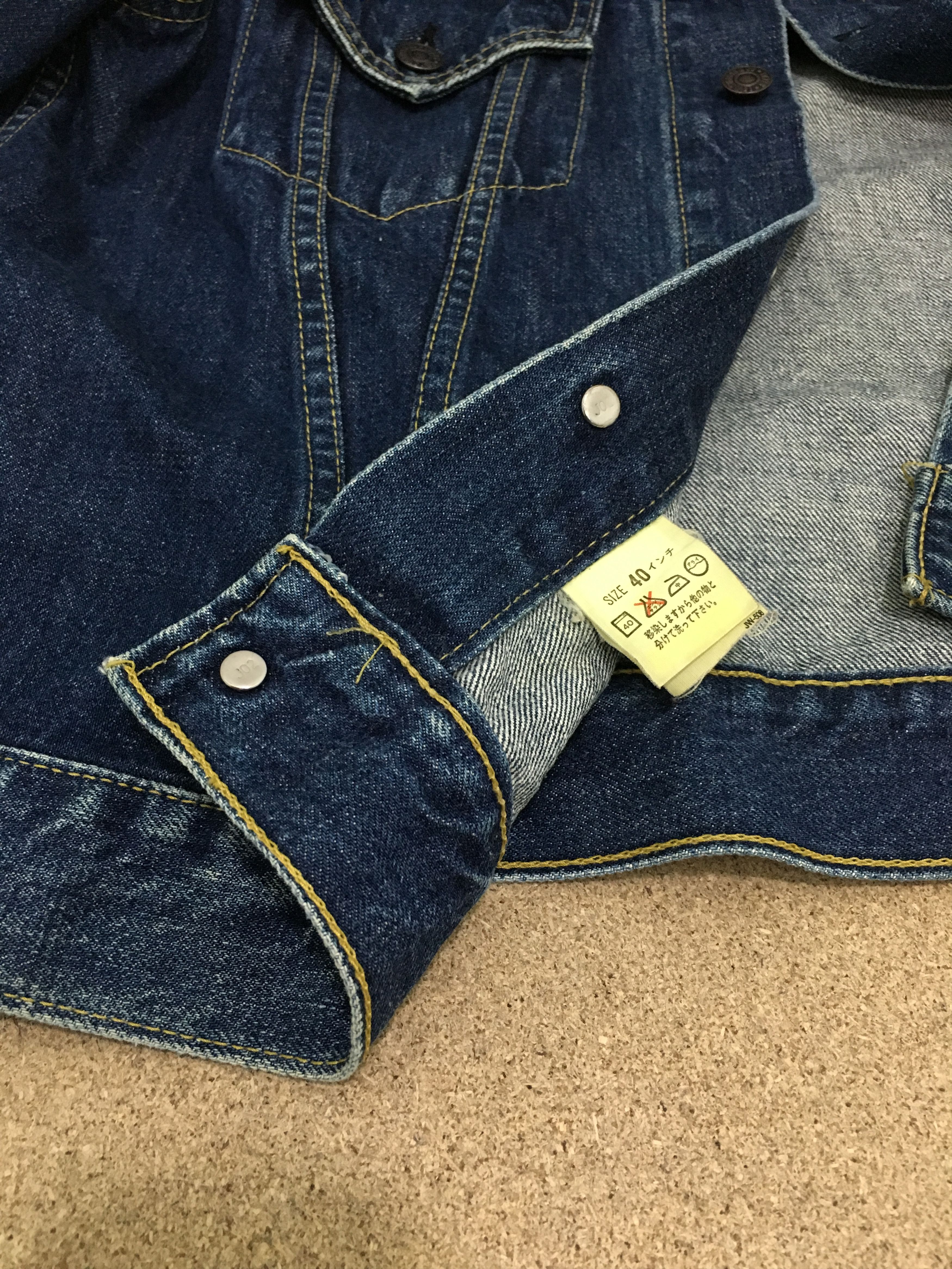 LVC Vintage 90s Japan Levi’s Trucker Denim Jacket 71557 Model Size US M / EU 48-50 / 2 - 16 Thumbnail