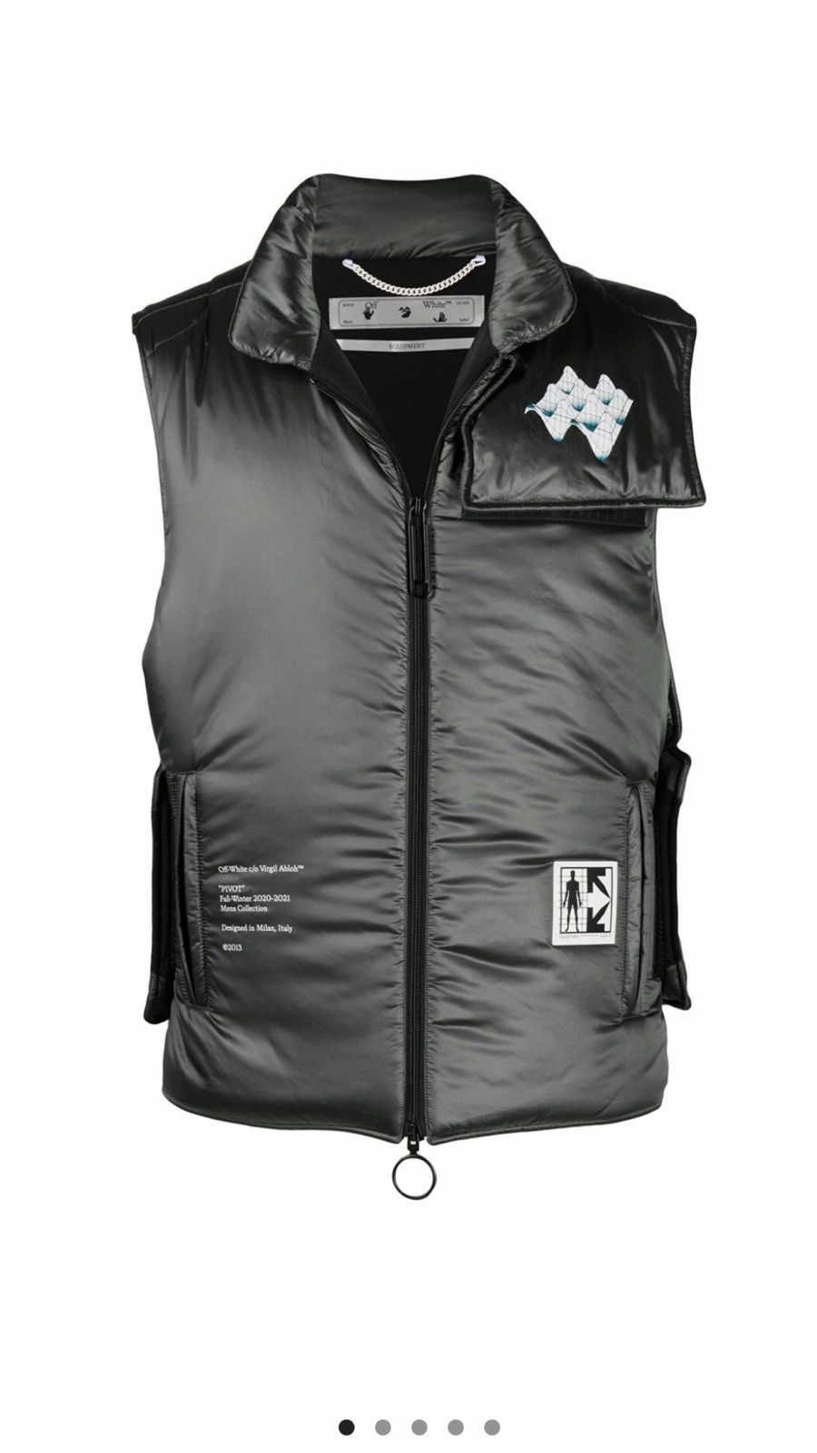 Off-White Off-White arrows print pudded vest. XL. $1710 Size US XL / EU 56 / 4 - 3 Thumbnail
