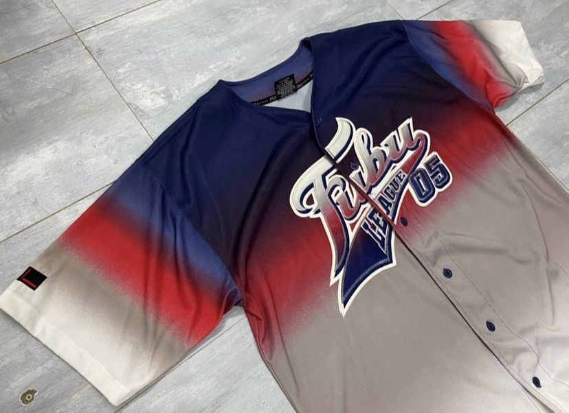 Fubu Y2K Fubu Multicolour Embroid Logo Jersey Size US XL / EU 56 / 4 - 2 Thumbnail