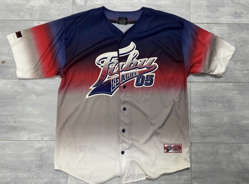 Y2K Fubu Multicolour Embroid Logo Jersey