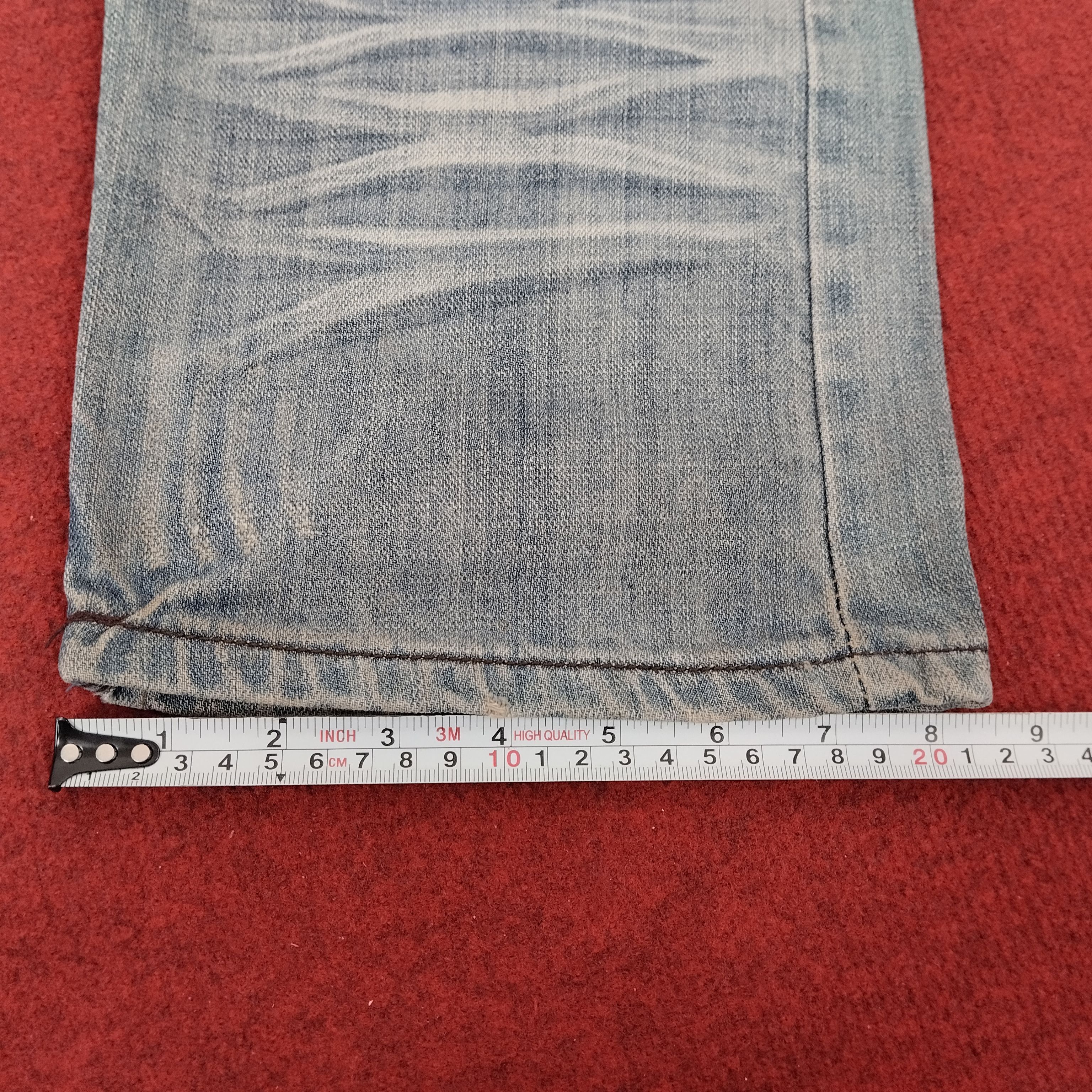 Energie × Vintage ENERGIE Distressed Japaness Fashion Style Denim Jeans Size US 35 - 16 Thumbnail