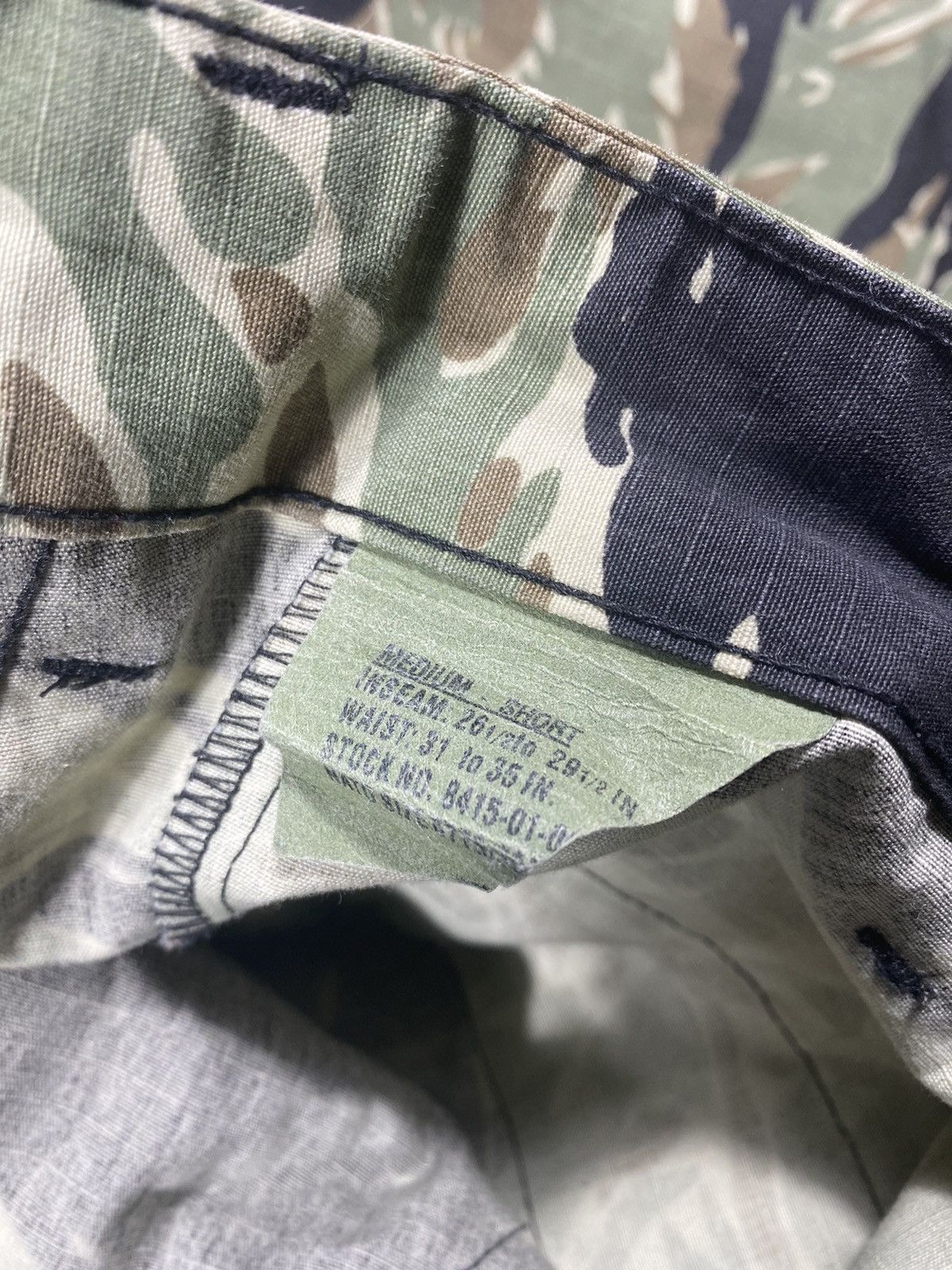 Other Tiger Stripes Camofluage Trouser Pant Size US 35 - 7 Thumbnail