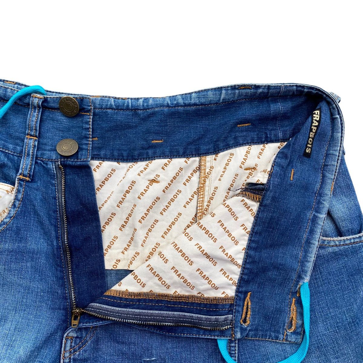 Frapbois × Issey Miyake Big Dick denim pant Size US 32 / EU 48 - 9 Thumbnail