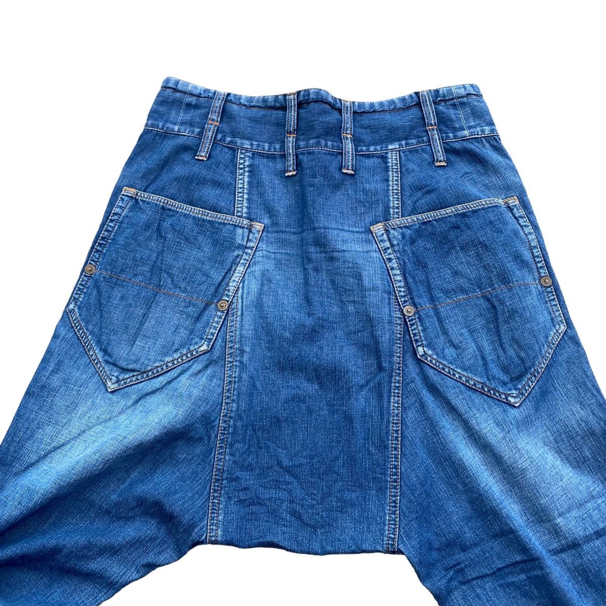 Frapbois × Issey Miyake Big Dick denim pant Size US 32 / EU 48 - 3 Thumbnail