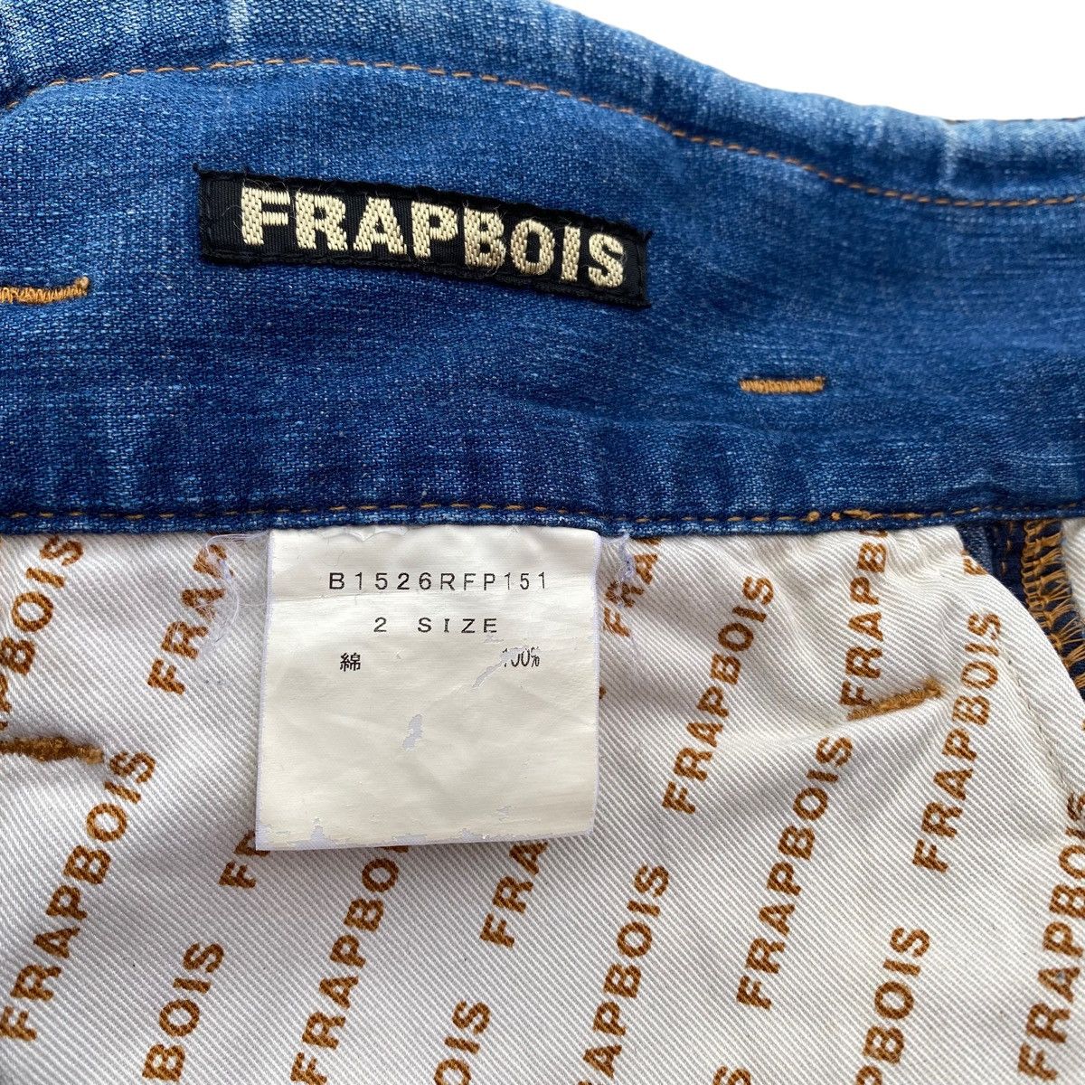 Frapbois × Issey Miyake Big Dick denim pant Size US 32 / EU 48 - 10 Thumbnail