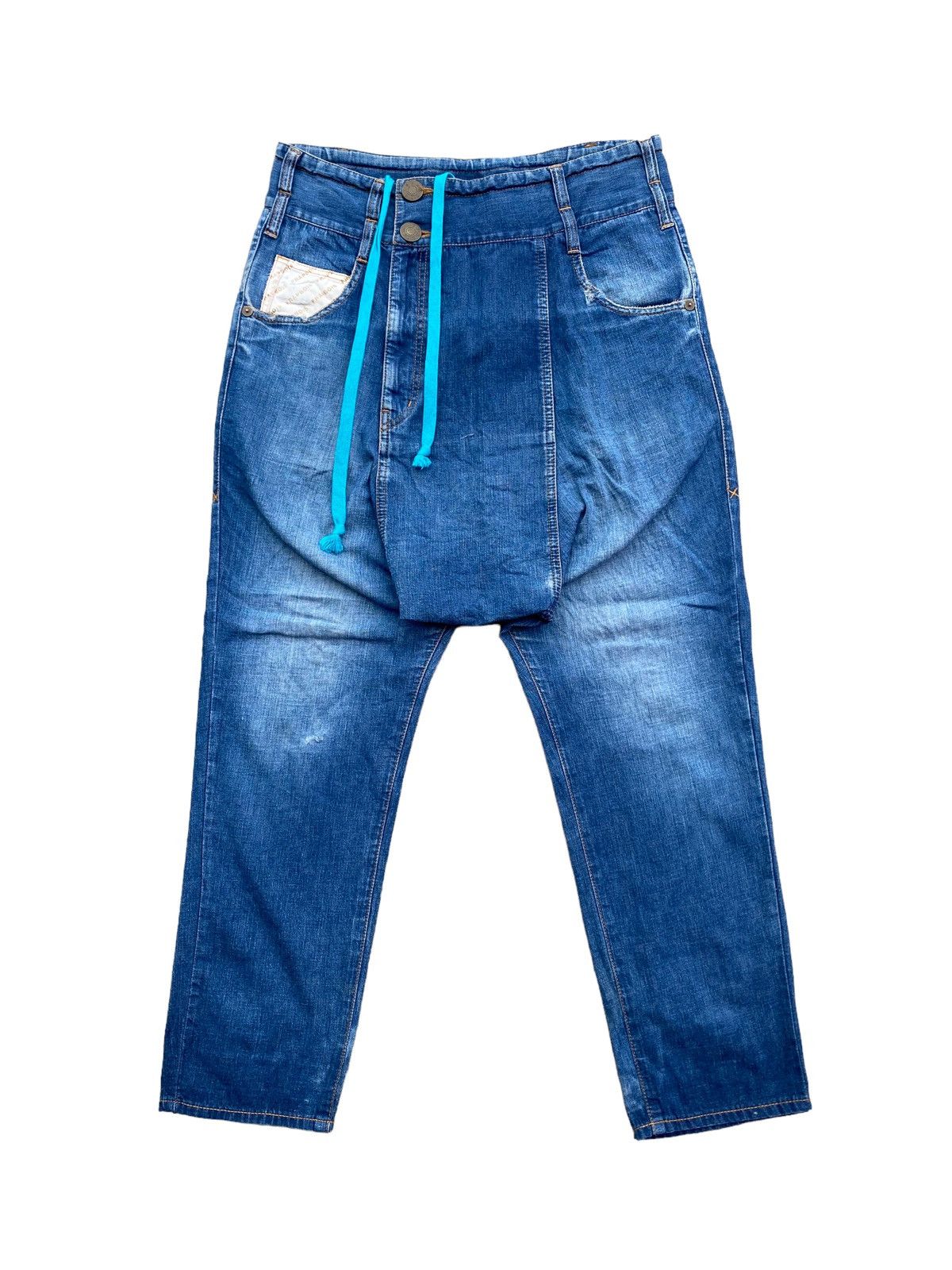 Frapbois × Issey Miyake Big Dick denim pant Size US 32 / EU 48 - 1 Thumbnail