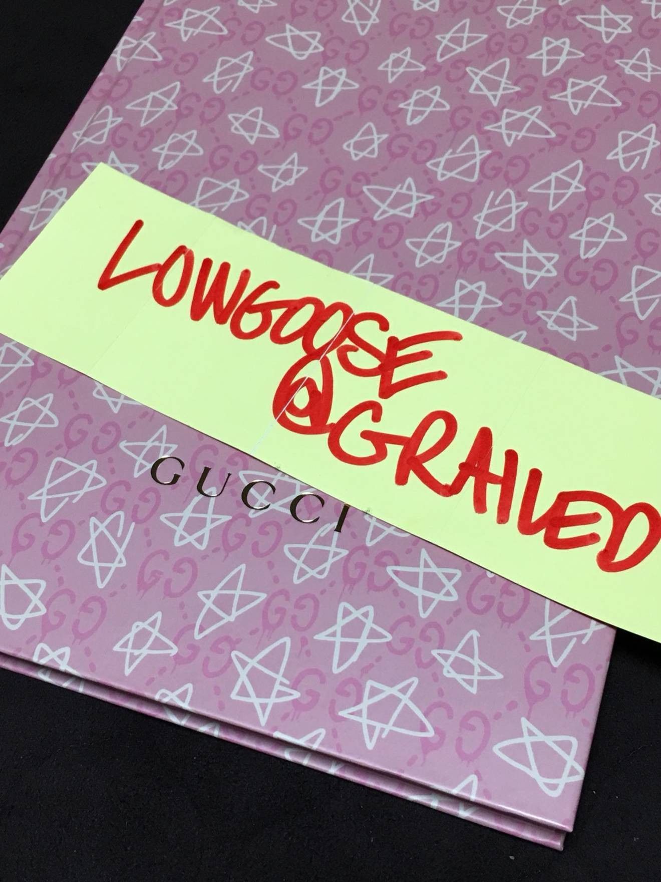 Gucci 🎁 GUCCI Large Notebook GG GHOST Monogram Logo DS journal Size ONE SIZE - 6 Thumbnail
