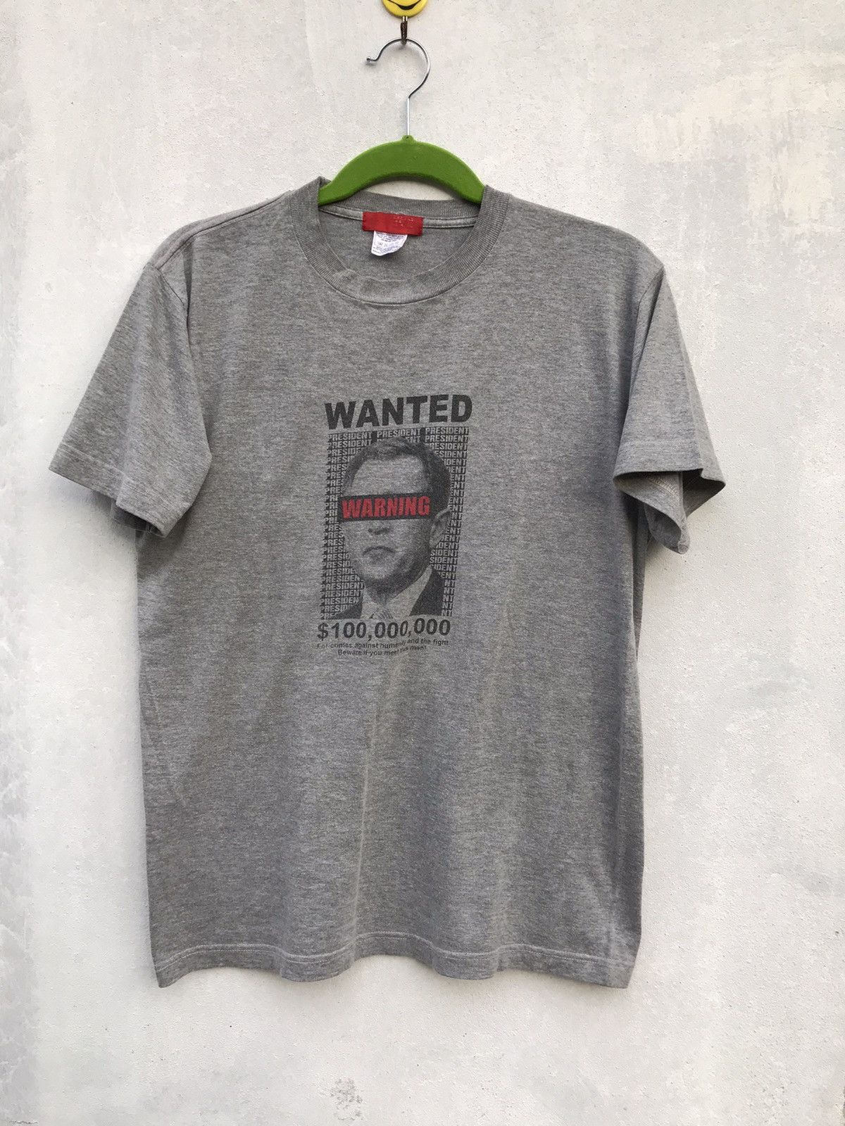 Vintage Parody President Bush Wanted Tee Size US M / EU 48-50 / 2 - 1 Thumbnail