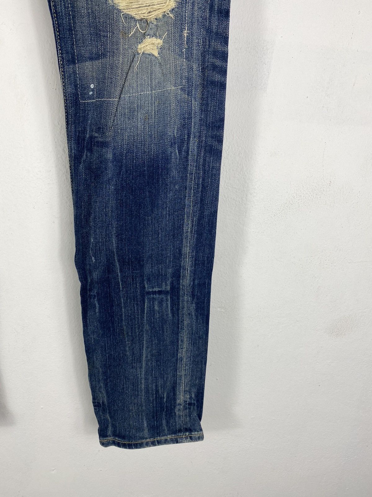 Uniqlo Distressed Denim By Uniqlo Size US 33 - 5 Thumbnail
