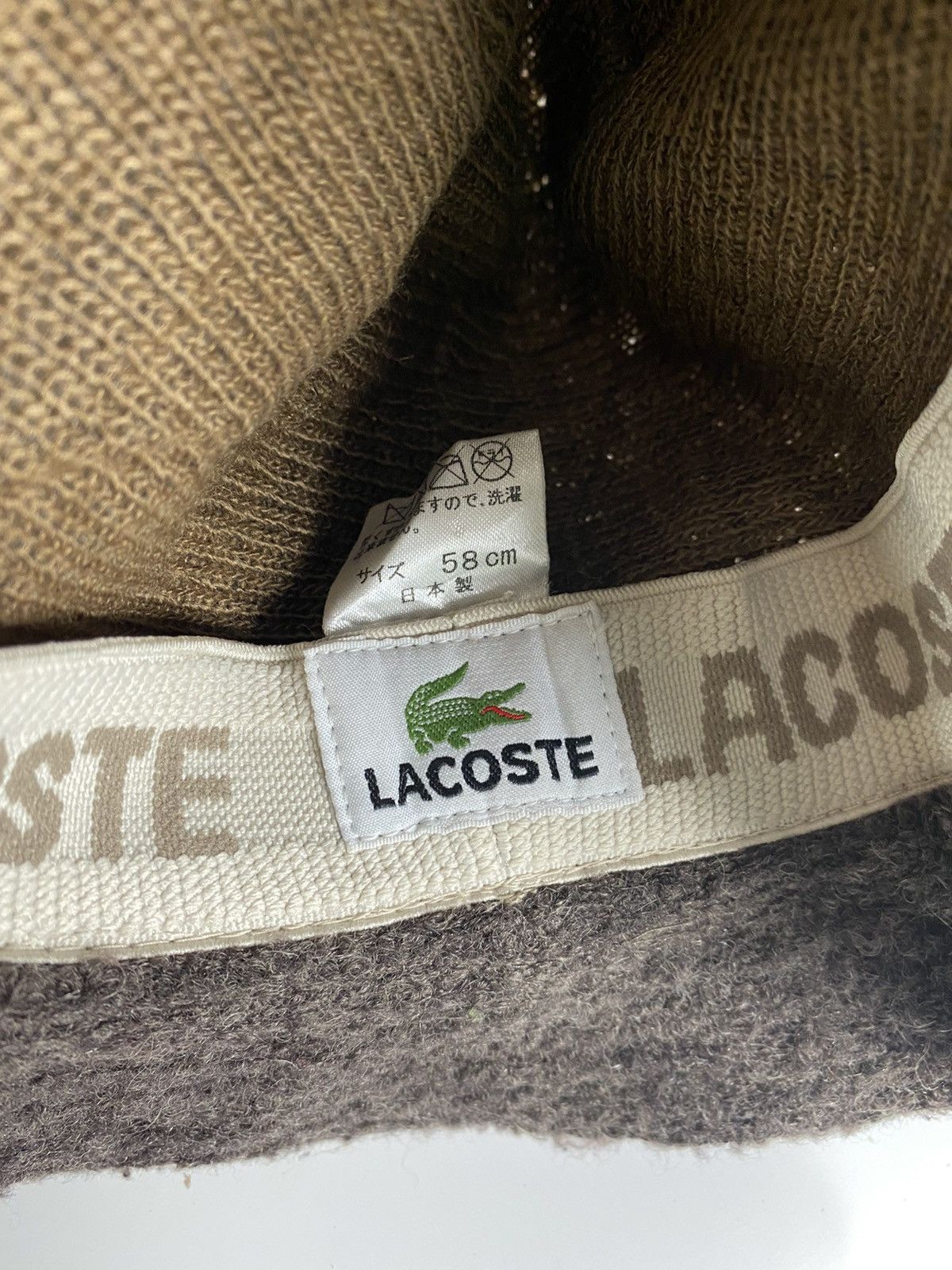 Lacoste Wools Buckat Hat By Lacoste Chemise Size ONE SIZE - 6 Thumbnail