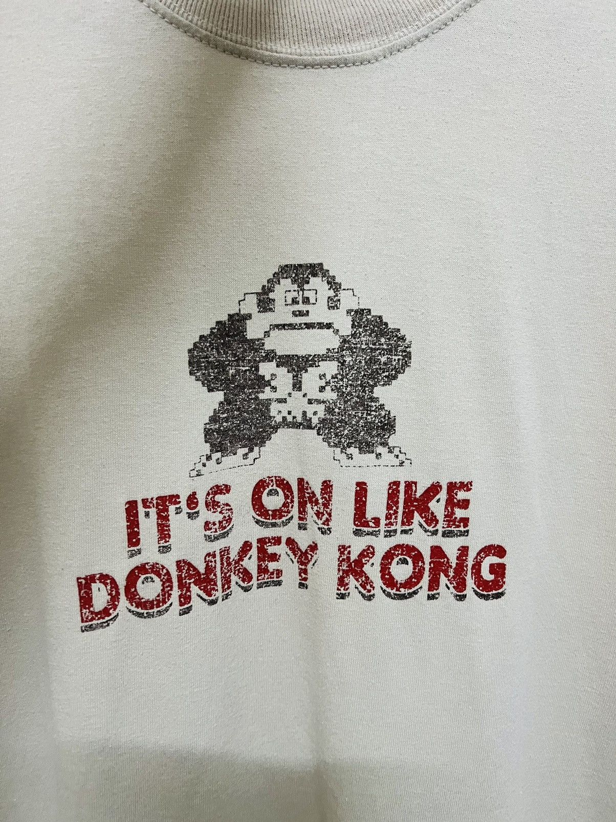 Hanes × Nintendo × Vintage Vintage Donkey Kong Nintendo Game Tee Size US L / EU 52-54 / 3 - 4 Thumbnail