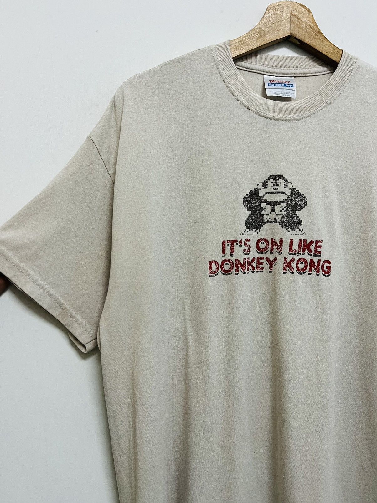 Hanes × Nintendo × Vintage Vintage Donkey Kong Nintendo Game Tee Size US L / EU 52-54 / 3 - 2 Thumbnail