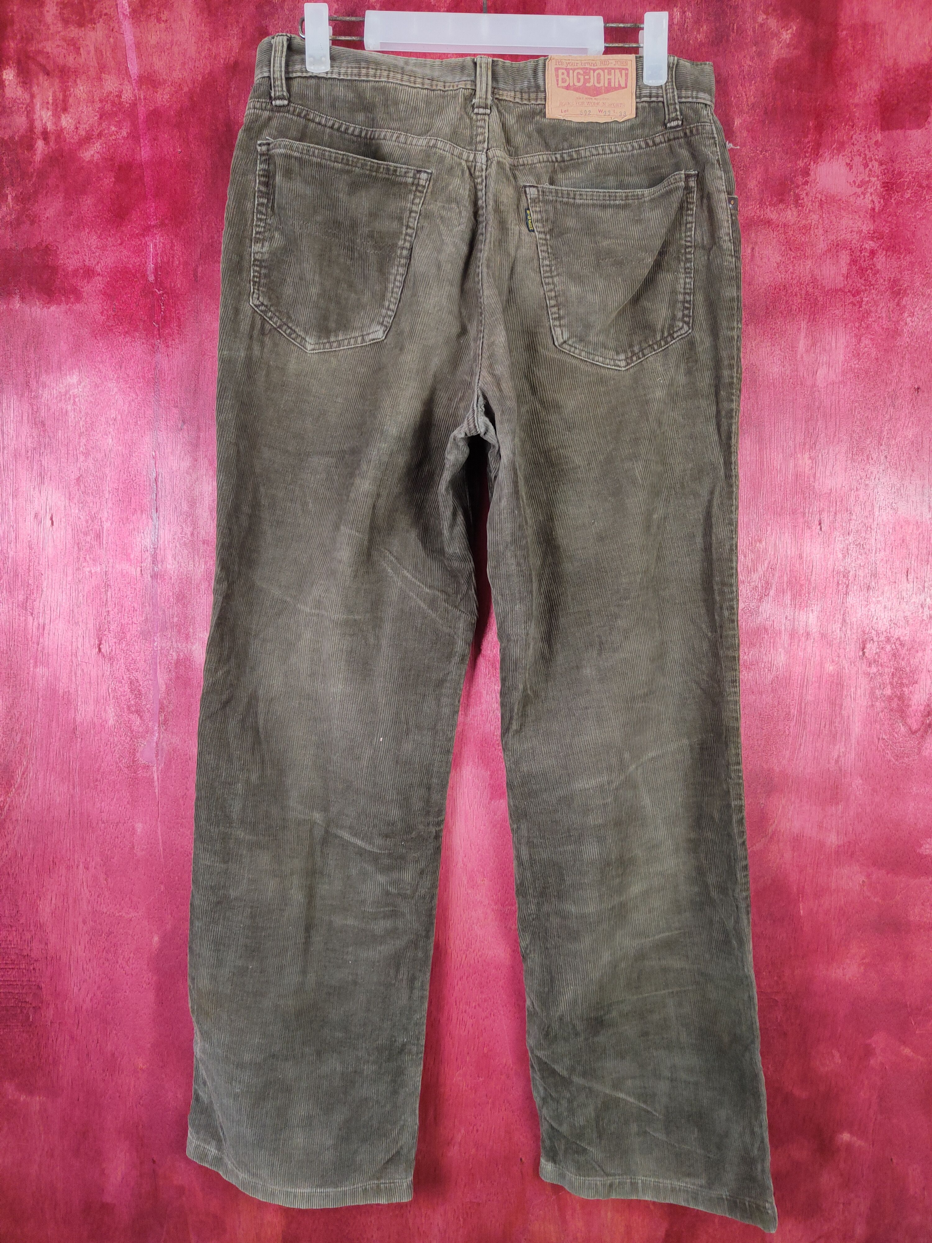 Big John Big John Brown corduroy cargo casual pants #4675 Size US 32 / EU 48 - 8 Thumbnail