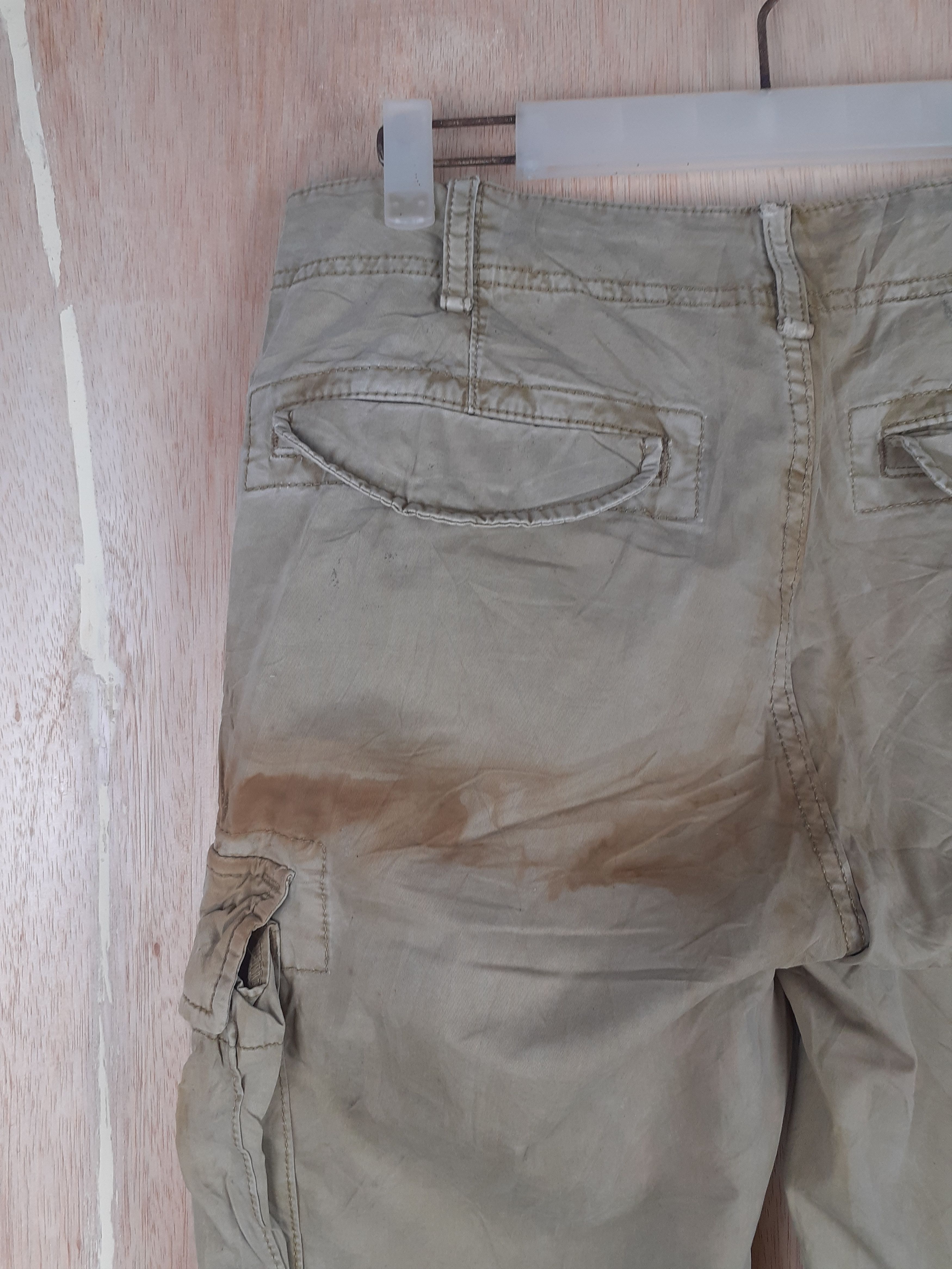 Japanese Brand Uniqlo light brown multipocket tactical cargo pant #S242 Size US 30 / EU 46 - 14 Thumbnail