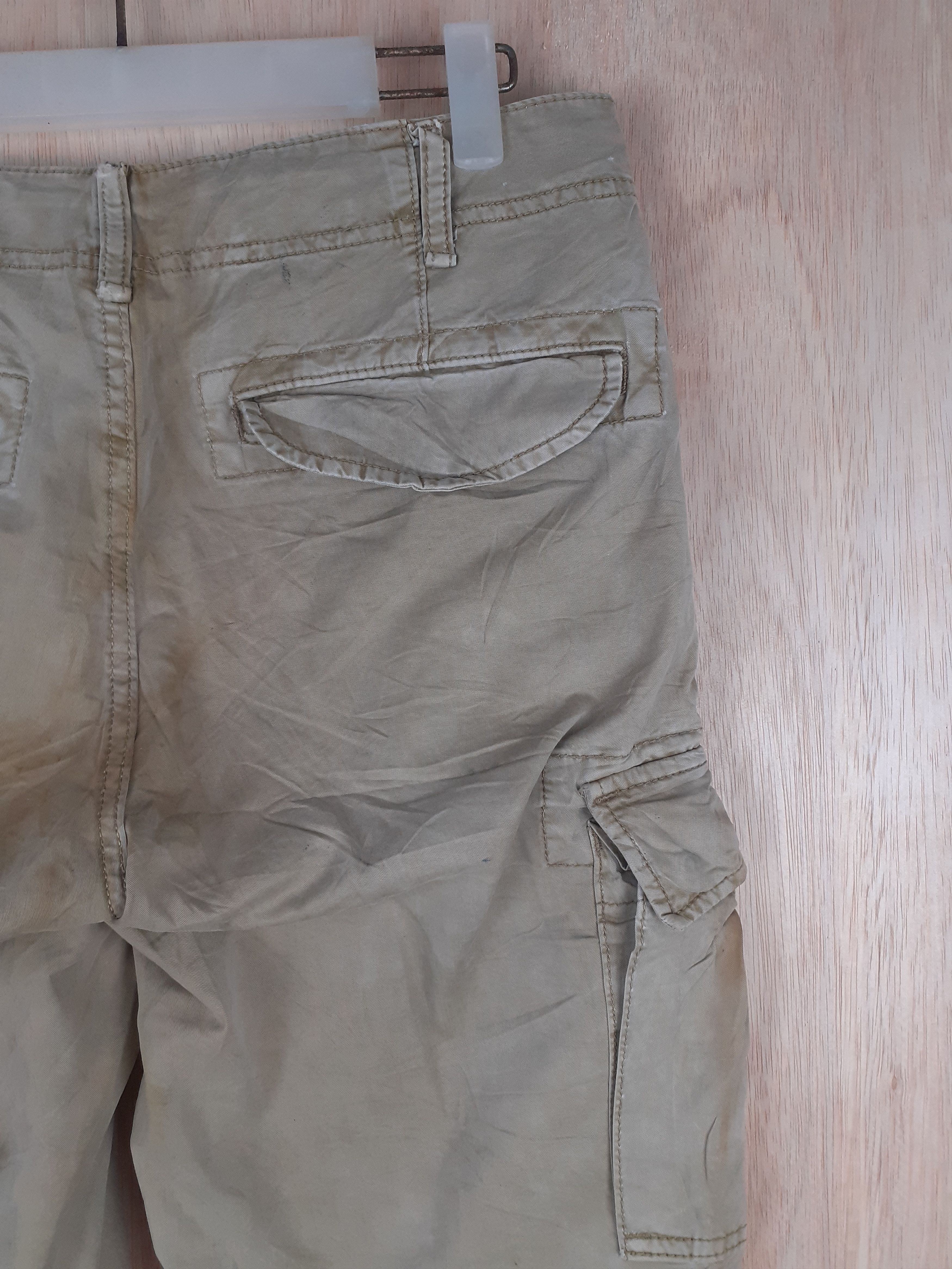 Japanese Brand Uniqlo light brown multipocket tactical cargo pant #S242 Size US 30 / EU 46 - 13 Thumbnail