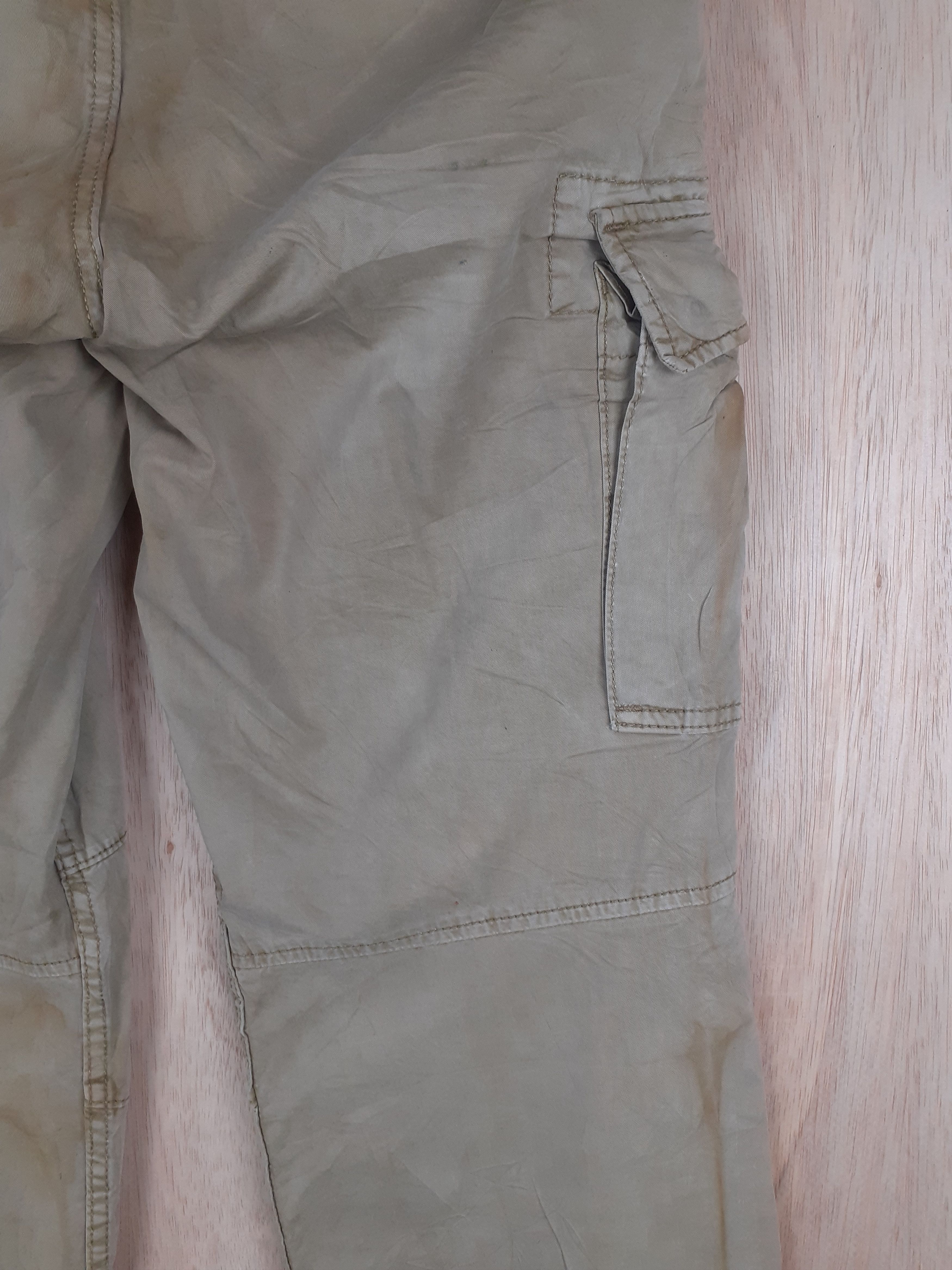 Japanese Brand Uniqlo light brown multipocket tactical cargo pant #S242 Size US 30 / EU 46 - 16 Thumbnail