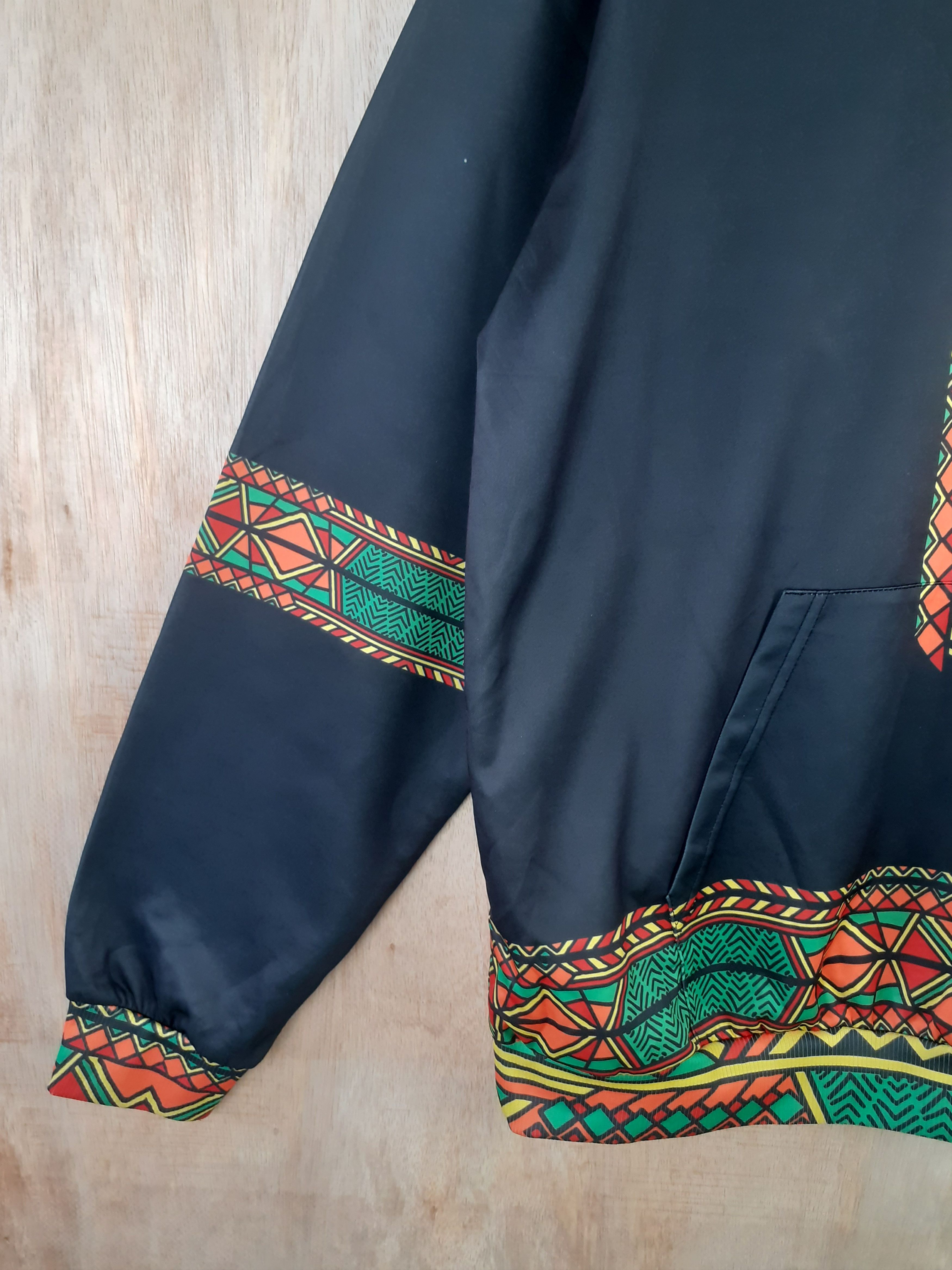 Japanese Brand Dykhmily black navajo art hoodie sweater #2903 Size US XL / EU 56 / 4 - 3 Thumbnail