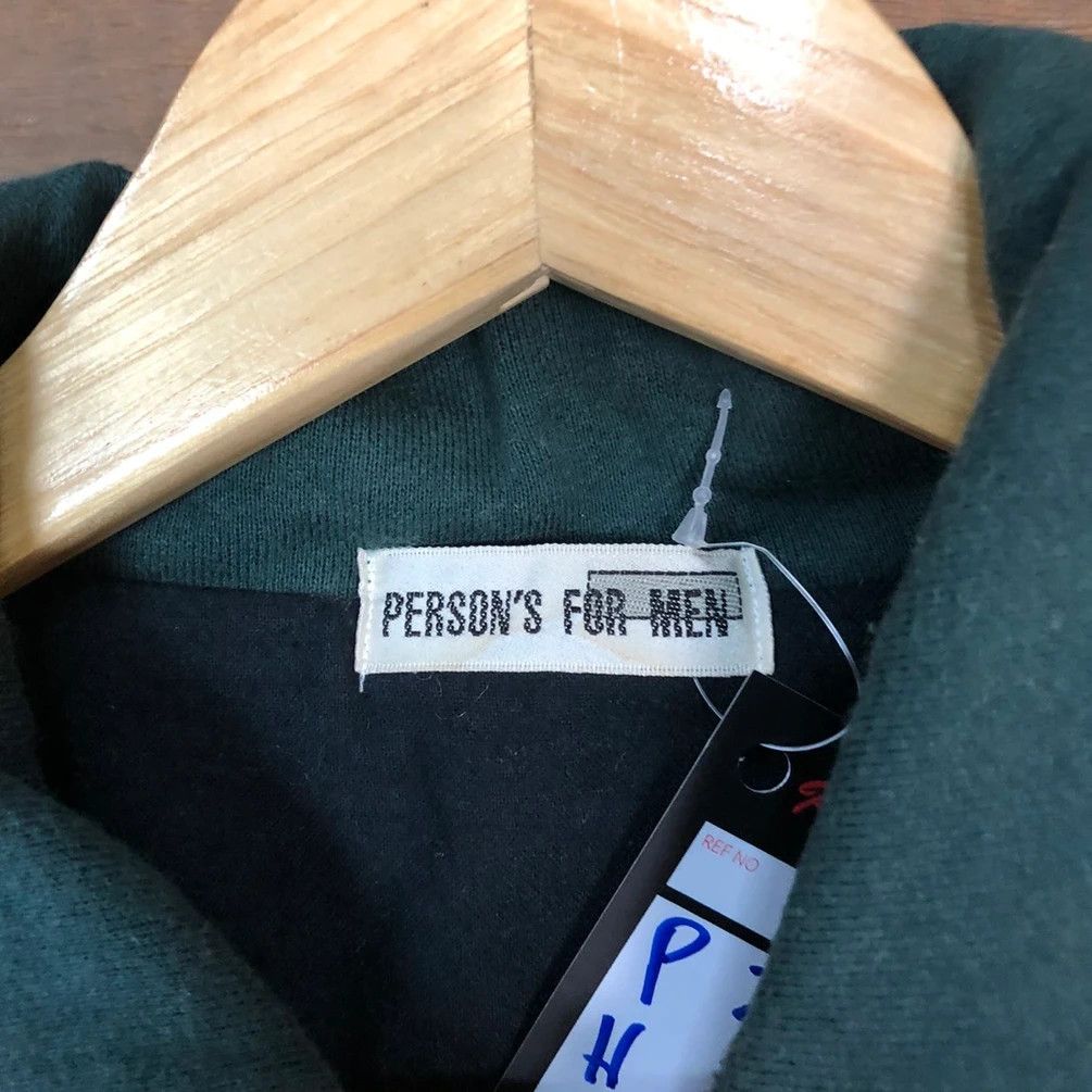 Japanese Brand Person For Men Green ripped Distressed Light Jacket #5149 Size US XL / EU 56 / 4 - 6 Thumbnail