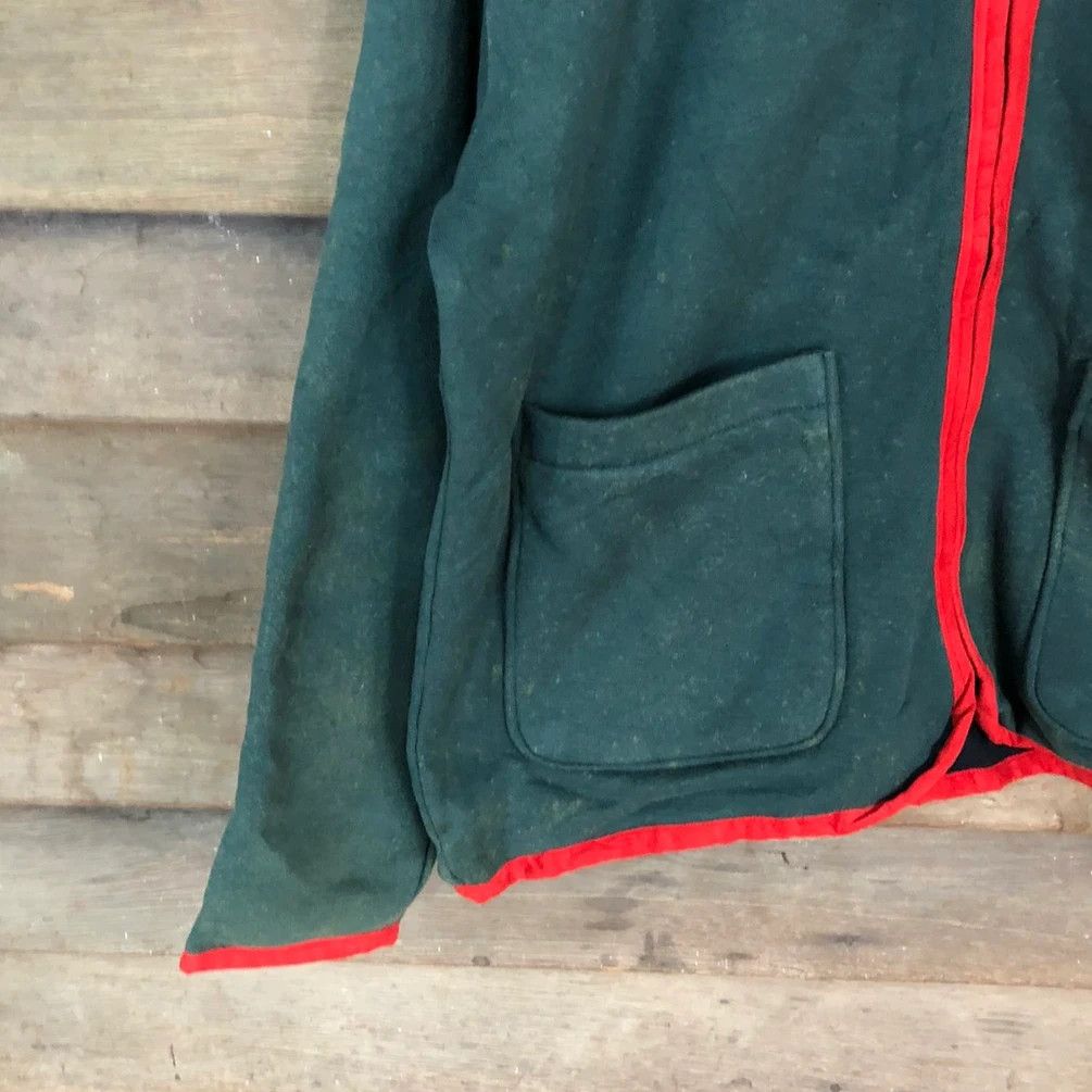 Japanese Brand Person For Men Green ripped Distressed Light Jacket #5149 Size US XL / EU 56 / 4 - 9 Thumbnail