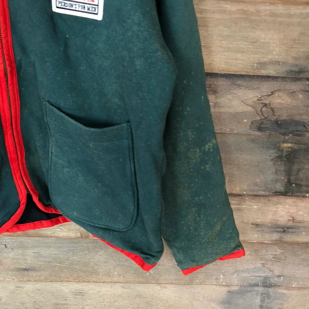 Japanese Brand Person For Men Green ripped Distressed Light Jacket #5149 Size US XL / EU 56 / 4 - 8 Thumbnail