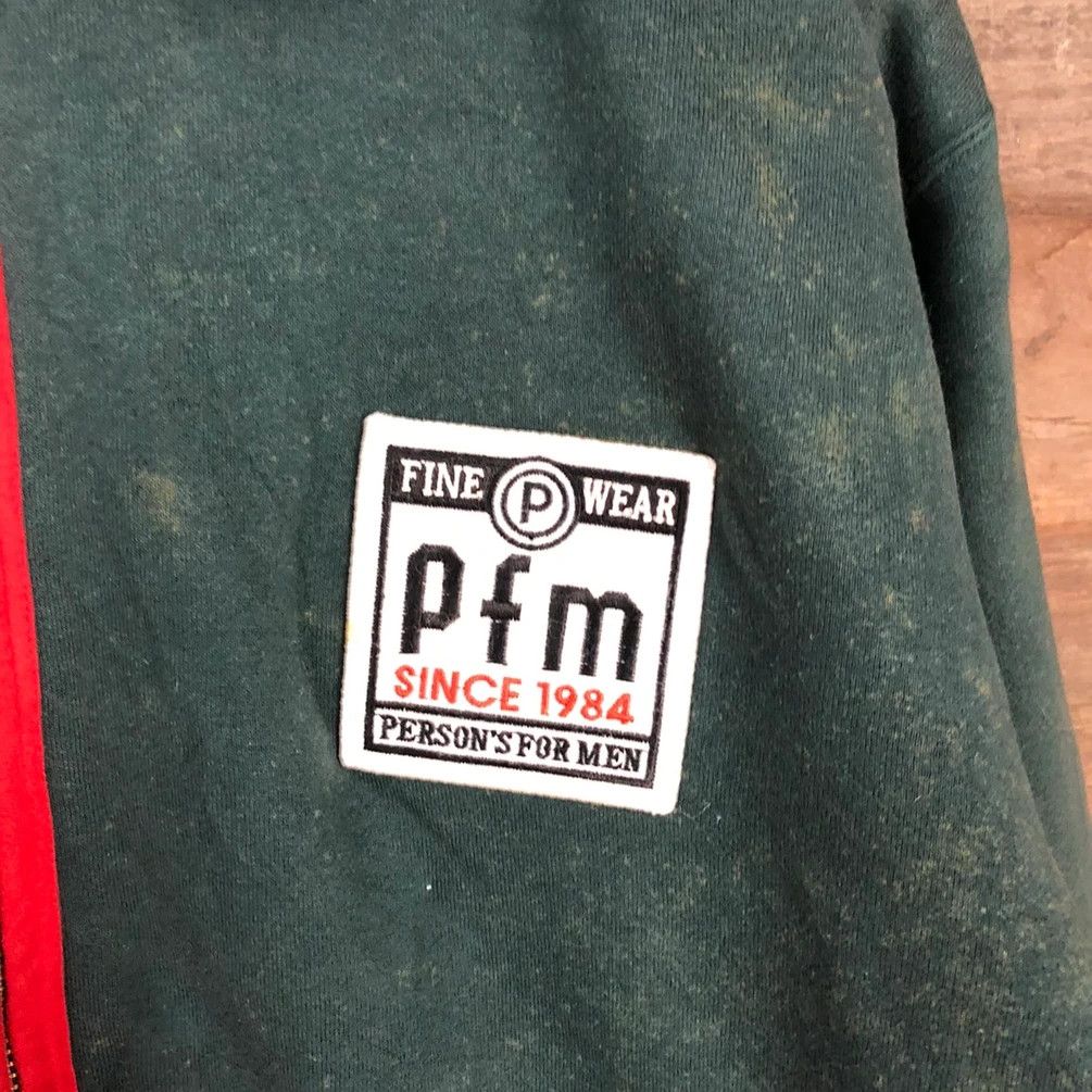 Japanese Brand Person For Men Green ripped Distressed Light Jacket #5149 Size US XL / EU 56 / 4 - 7 Thumbnail